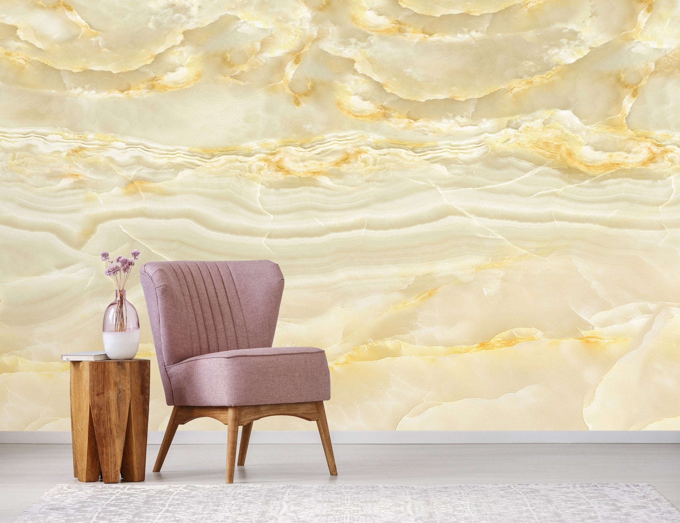 3D Abstract Yellow 1507 Wall Murals Wallpaper AJ Wallpaper 2 