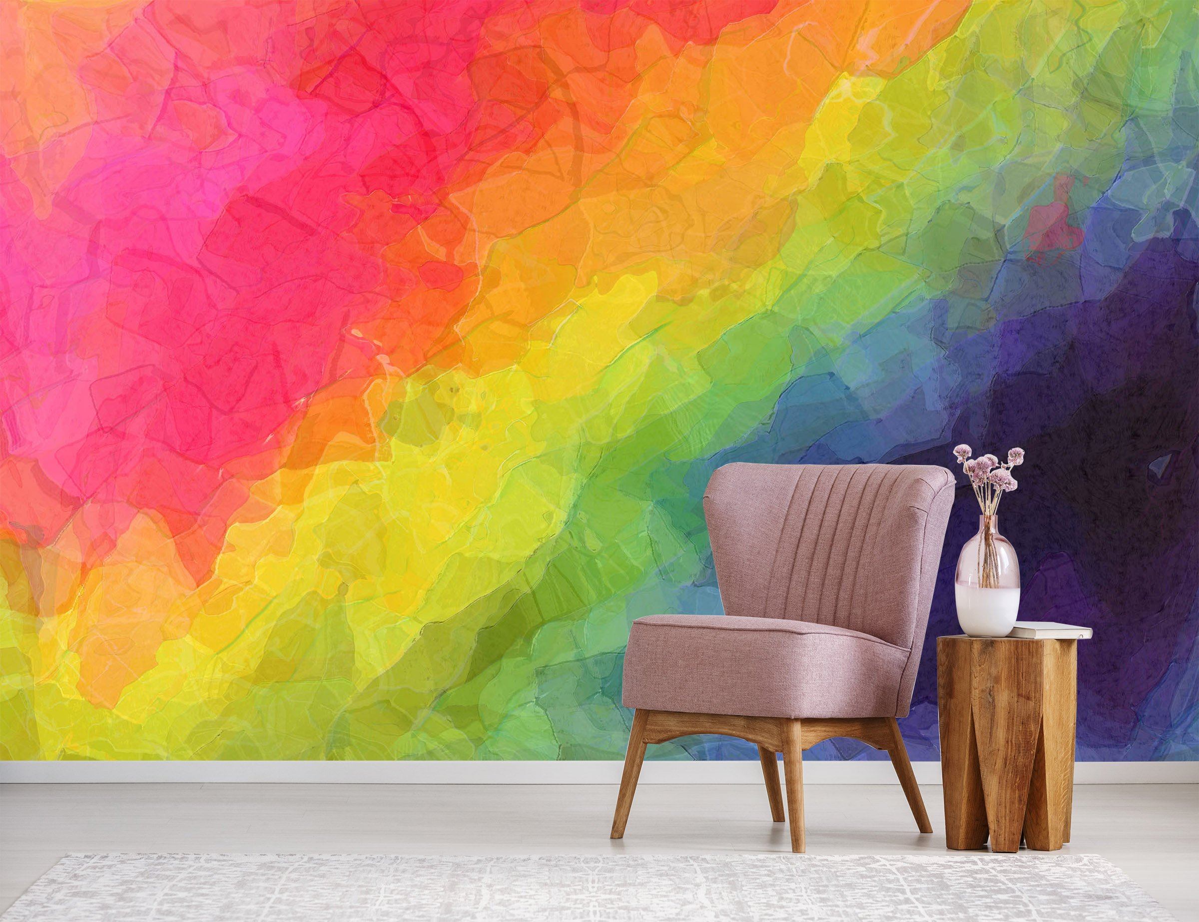 3D Bright Colors 1405 Shandra Smith Wall Mural Wall Murals Wallpaper AJ Wallpaper 2 