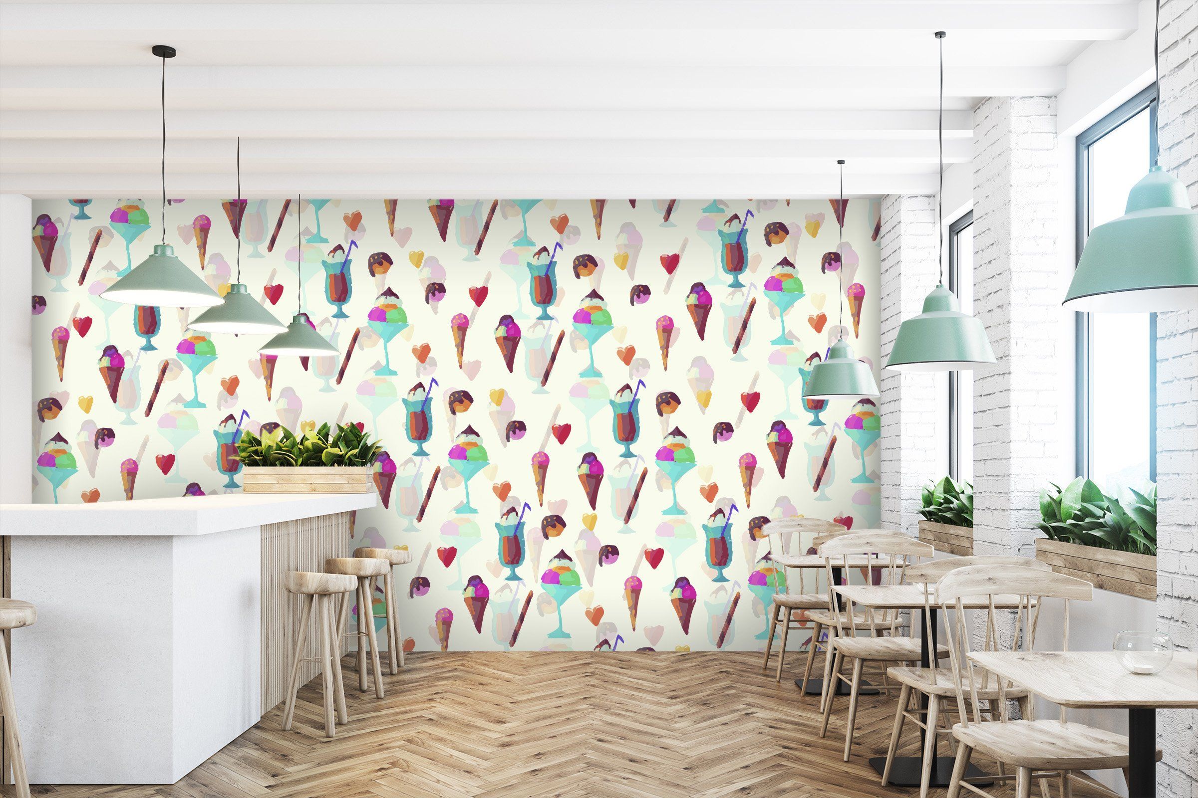3D Color Ice Cream 53 Wallpaper AJ Wallpaper 2 