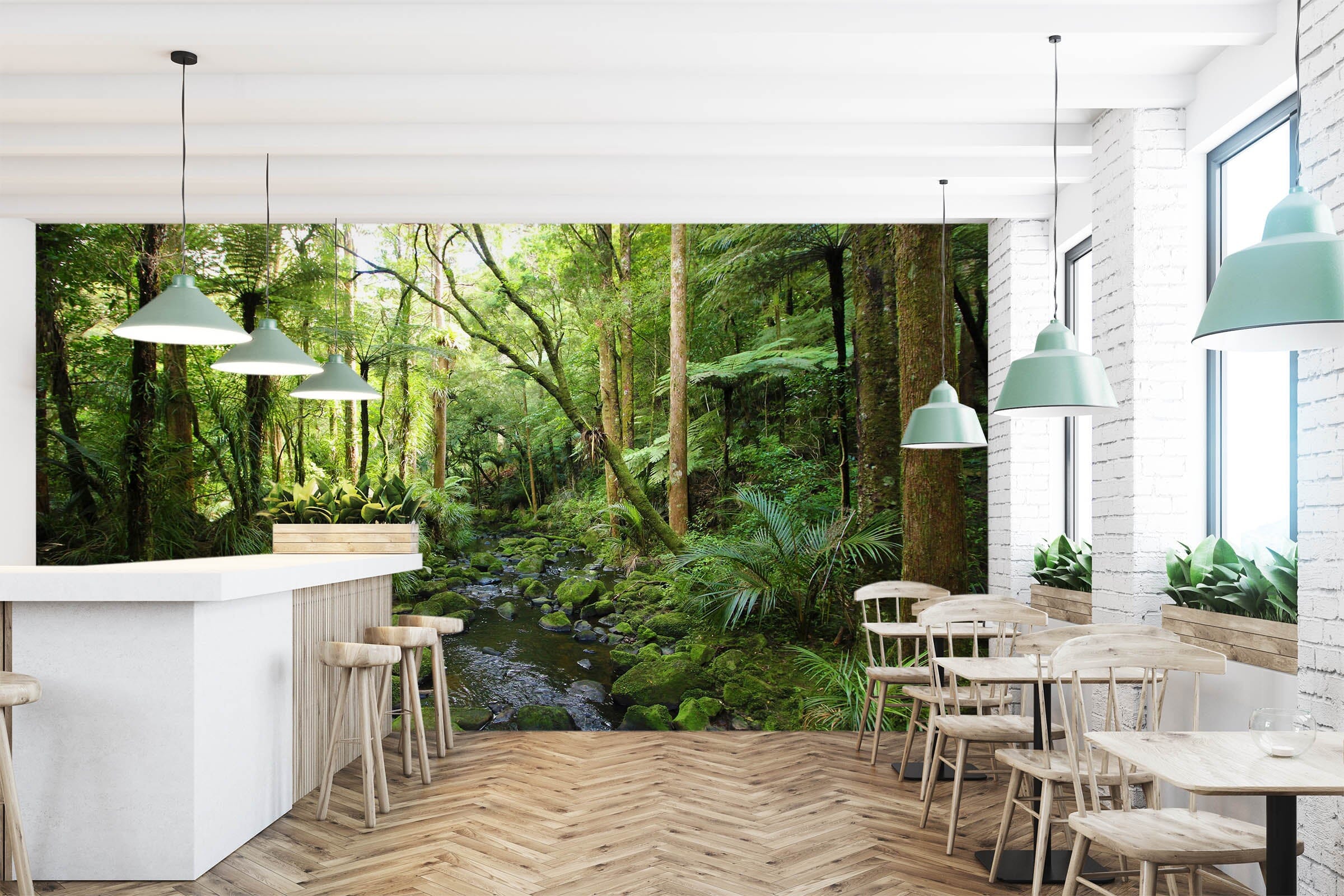 3D Forest Stones 1136 Wall Murals Wallpaper AJ Wallpaper 2 