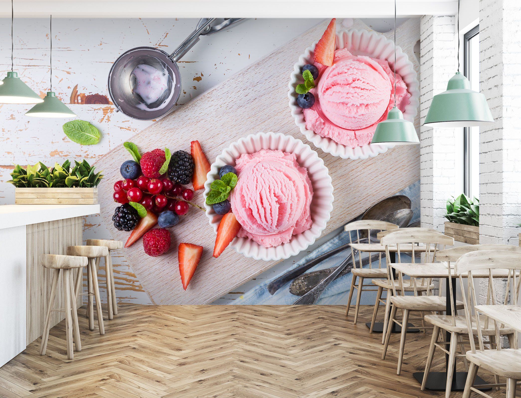 3D Cherry Delicious Ice Cream 54 Wallpaper AJ Wallpaper 2 