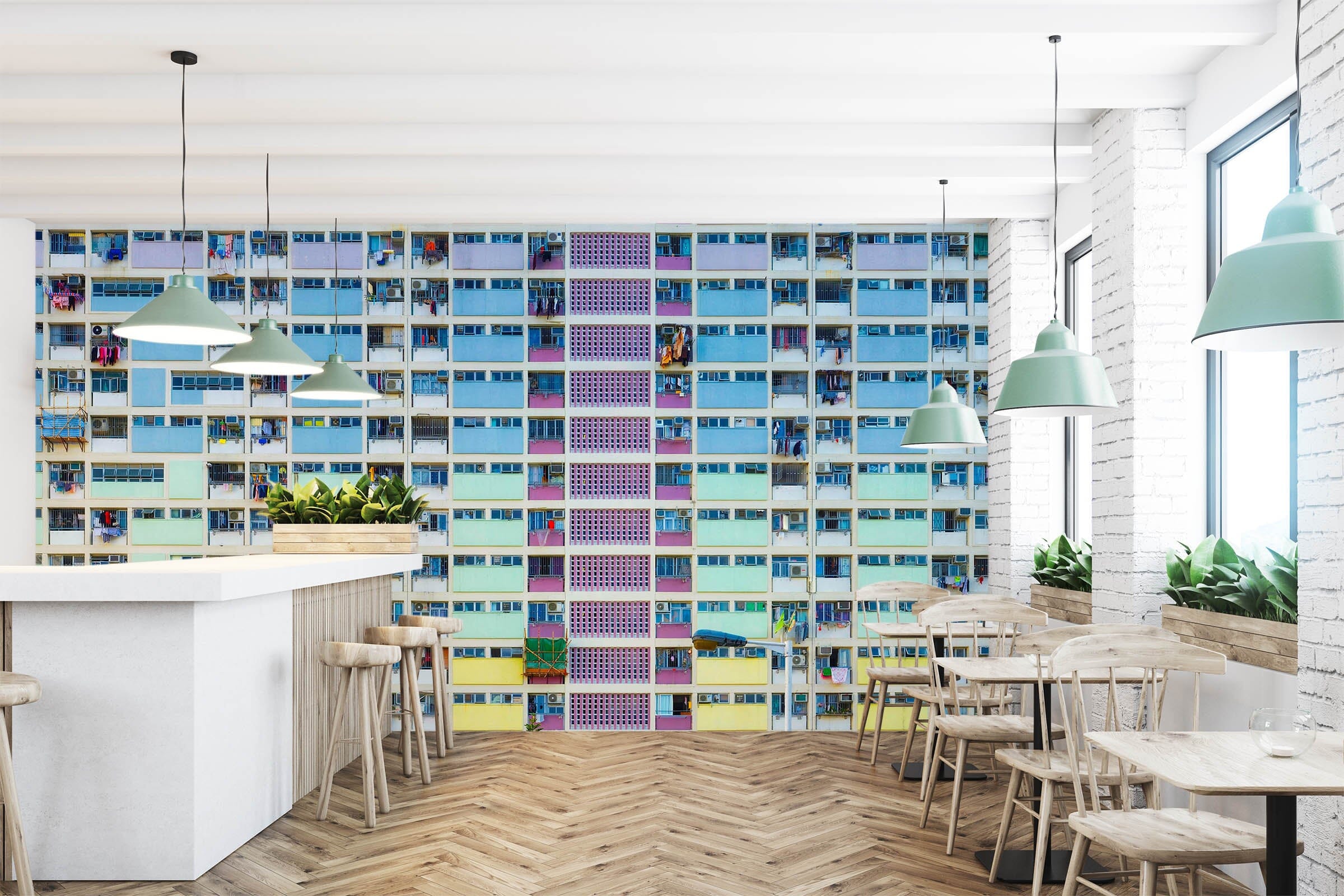 3D Multicolored Glass 1402 Marco Carmassi Wall Mural Wall Murals Wallpaper AJ Wallpaper 2 