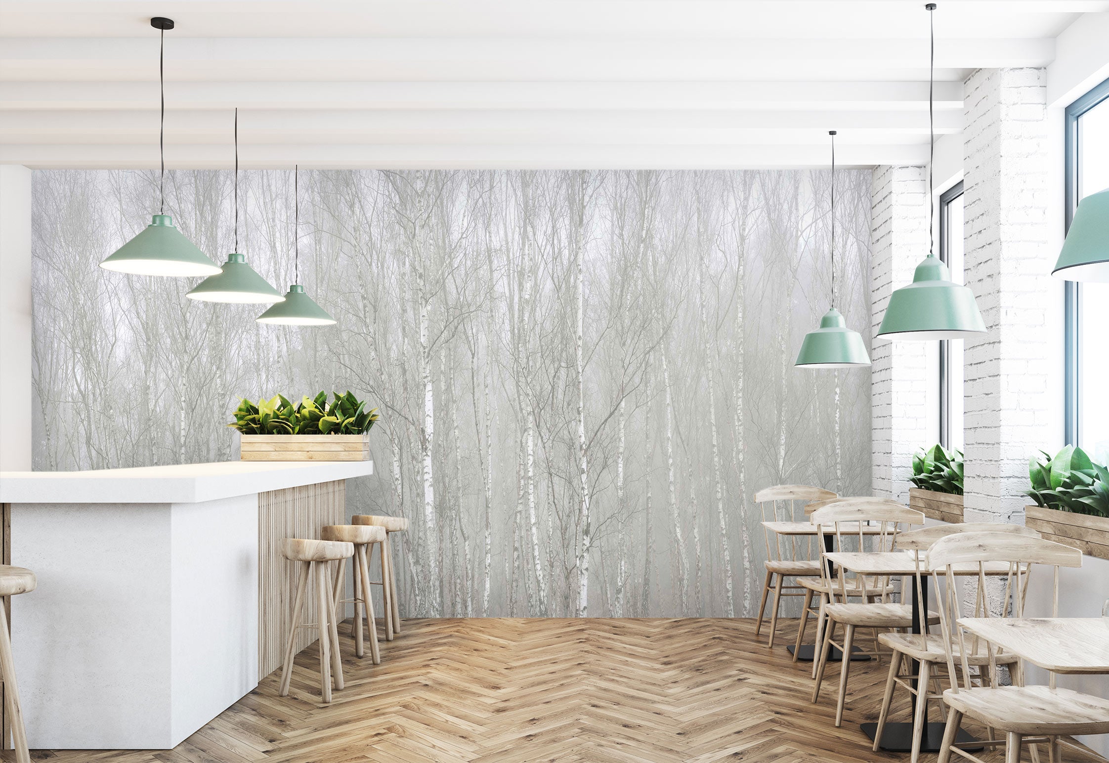 3D Forest Branches 6282 Assaf Frank Wall Mural Wall Murals