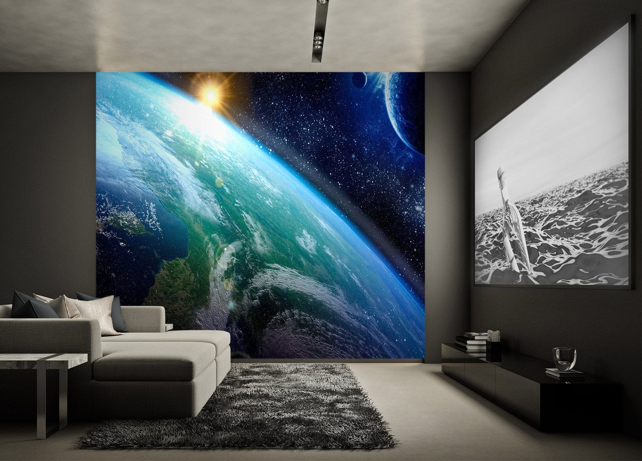 3D Space Planet 1414 Wall Murals Wallpaper AJ Wallpaper 2 