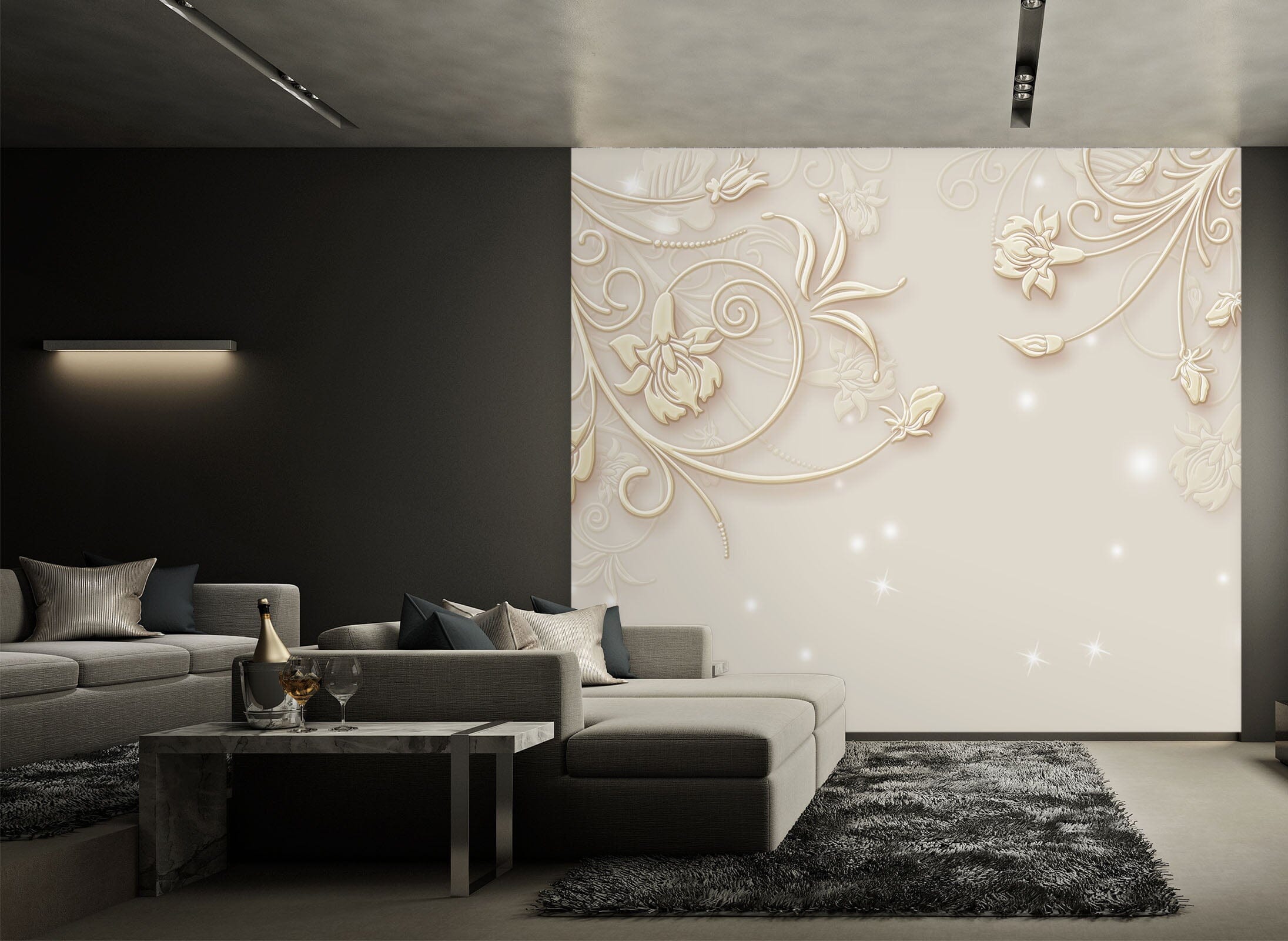 3D Carved Pattern 1484 Wall Murals Wallpaper AJ Wallpaper 2 