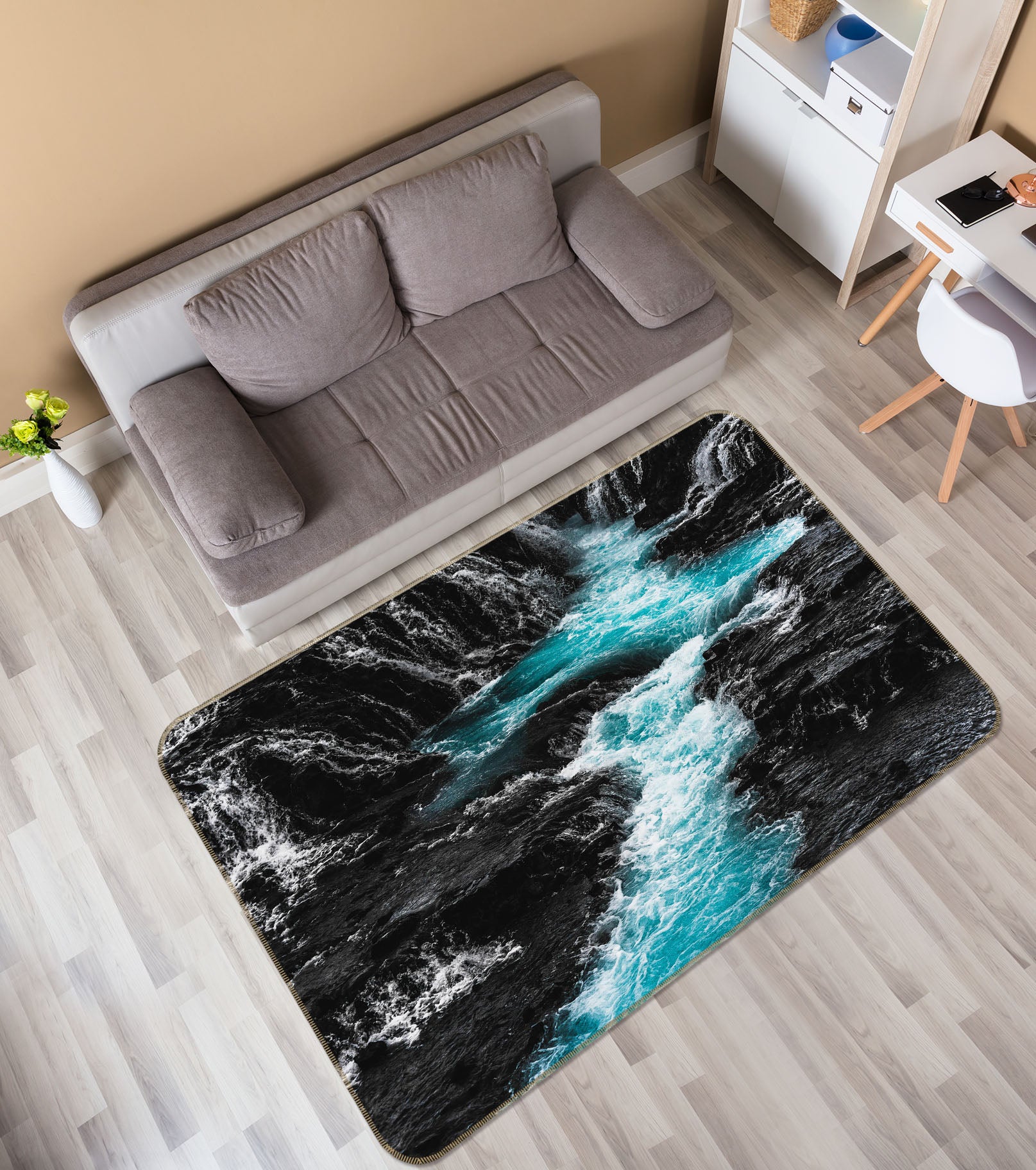 3D Torrent 27095 Non Slip Rug Mat