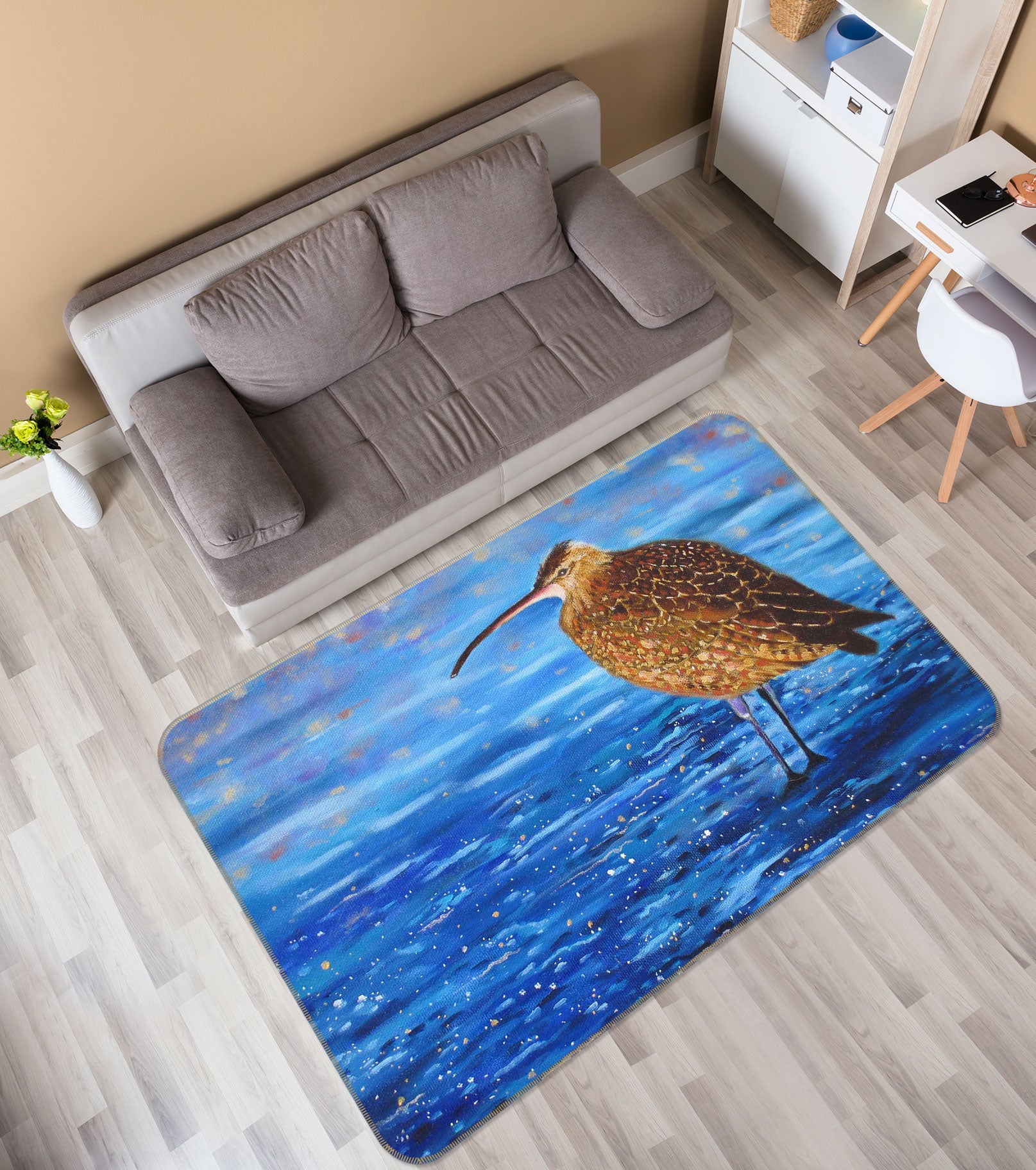 3D Bird 76005 Non Slip Rug Mat