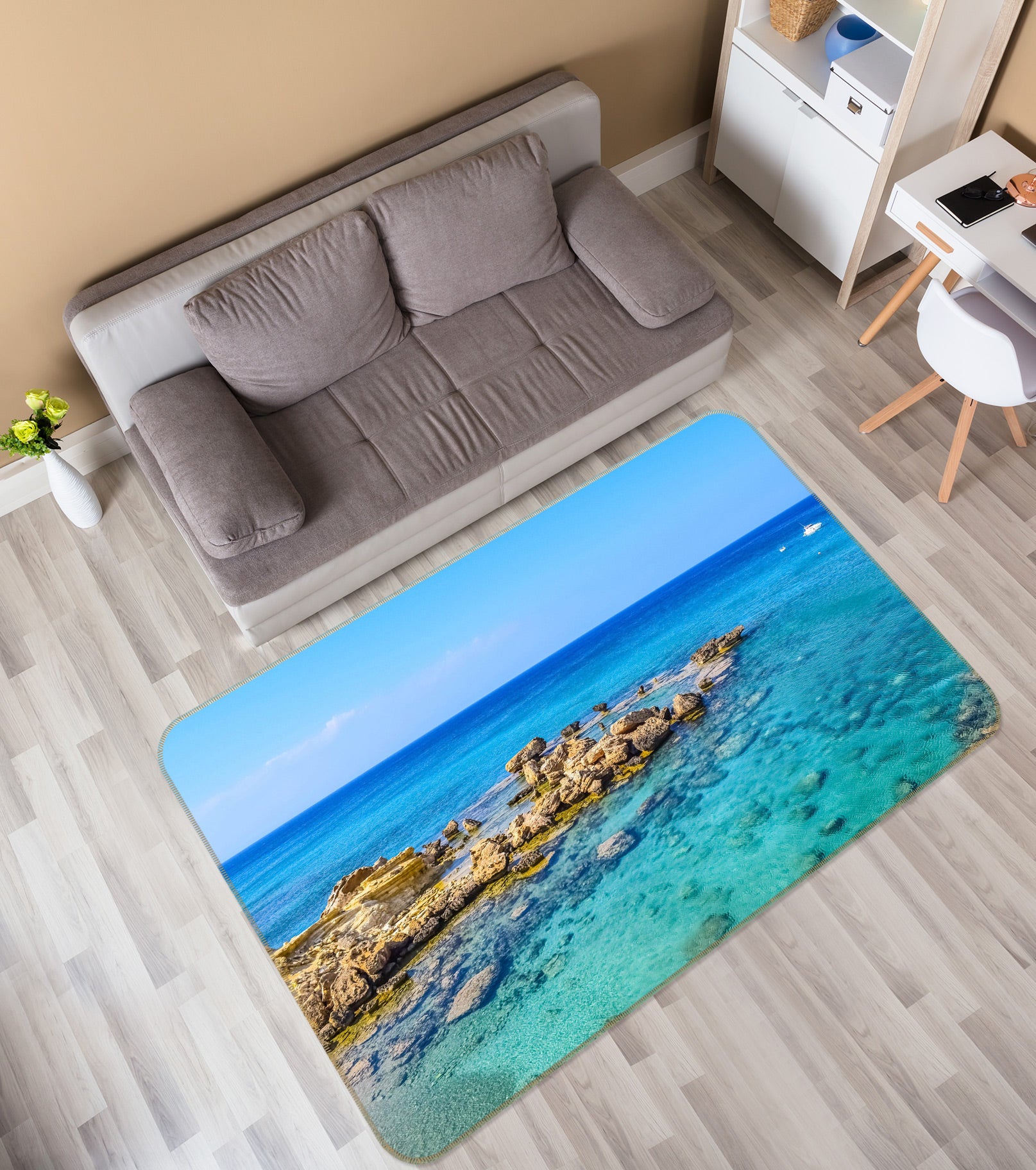3D Ocean 76278 Non Slip Rug Mat