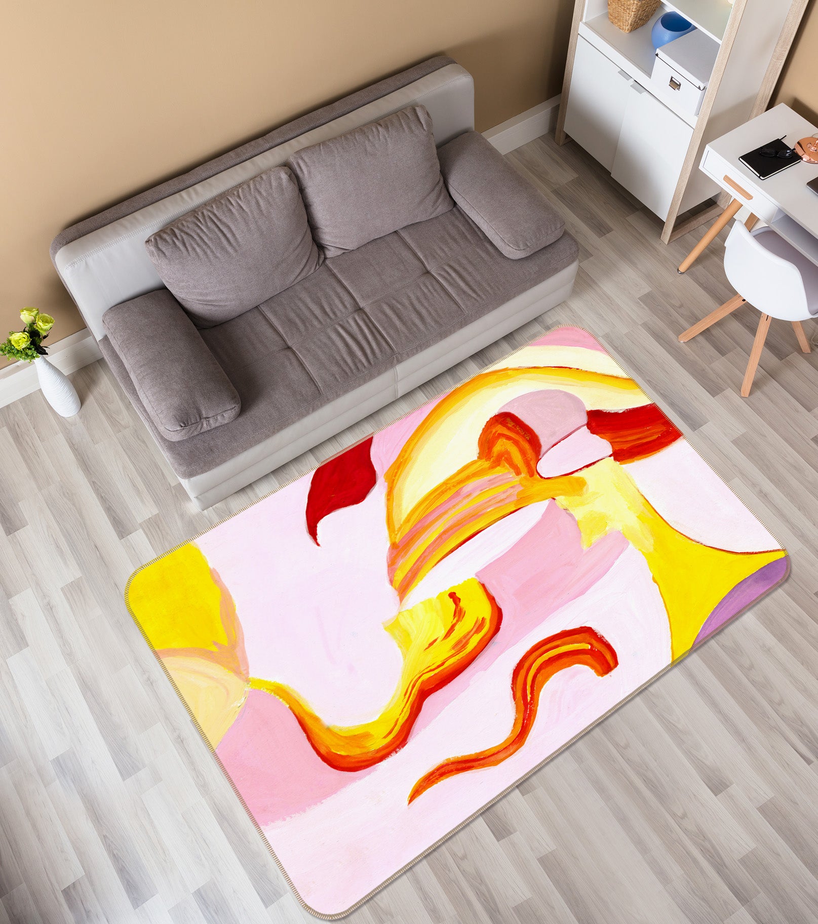 3D Pattern 31192 Non Slip Rug Mat