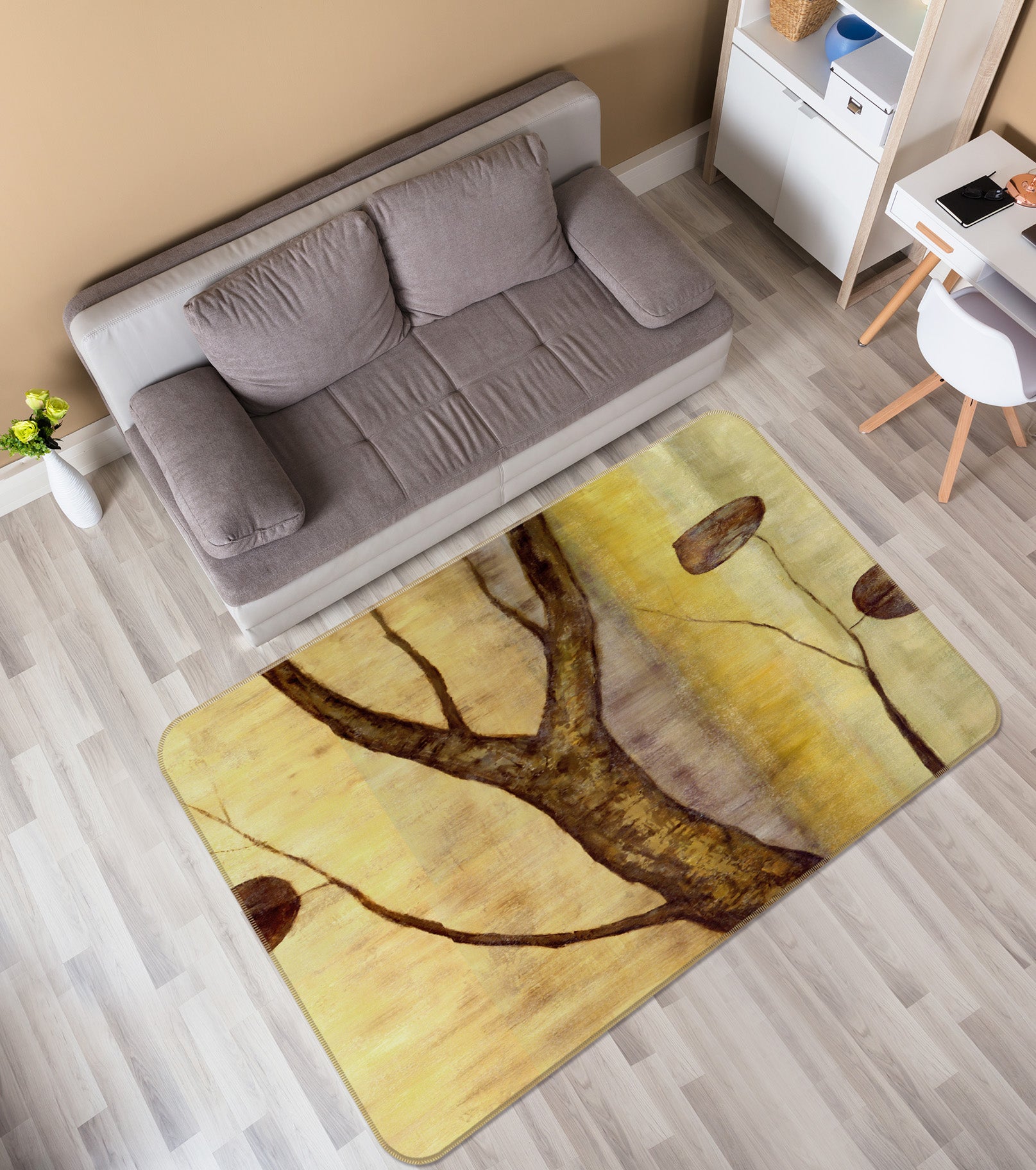 3D Trunk 32073 Non Slip Rug Mat