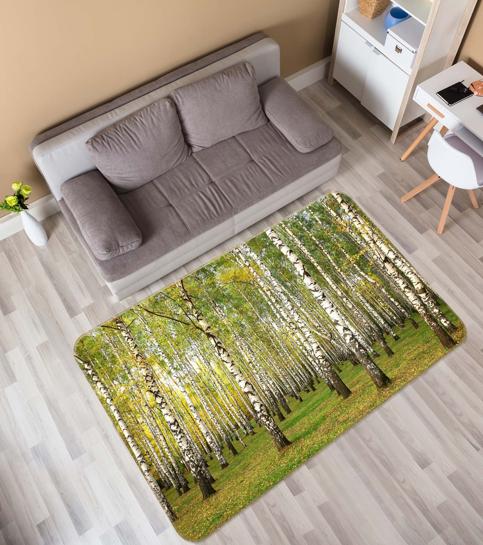 3D Forest 76295 Non Slip Rug Mat