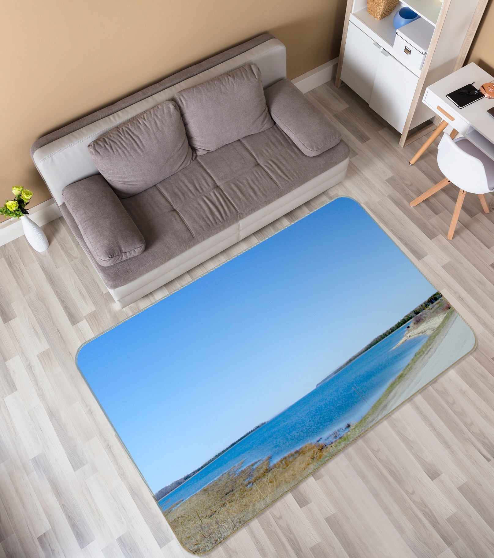 3D Seaside 75278 Non Slip Rug Mat