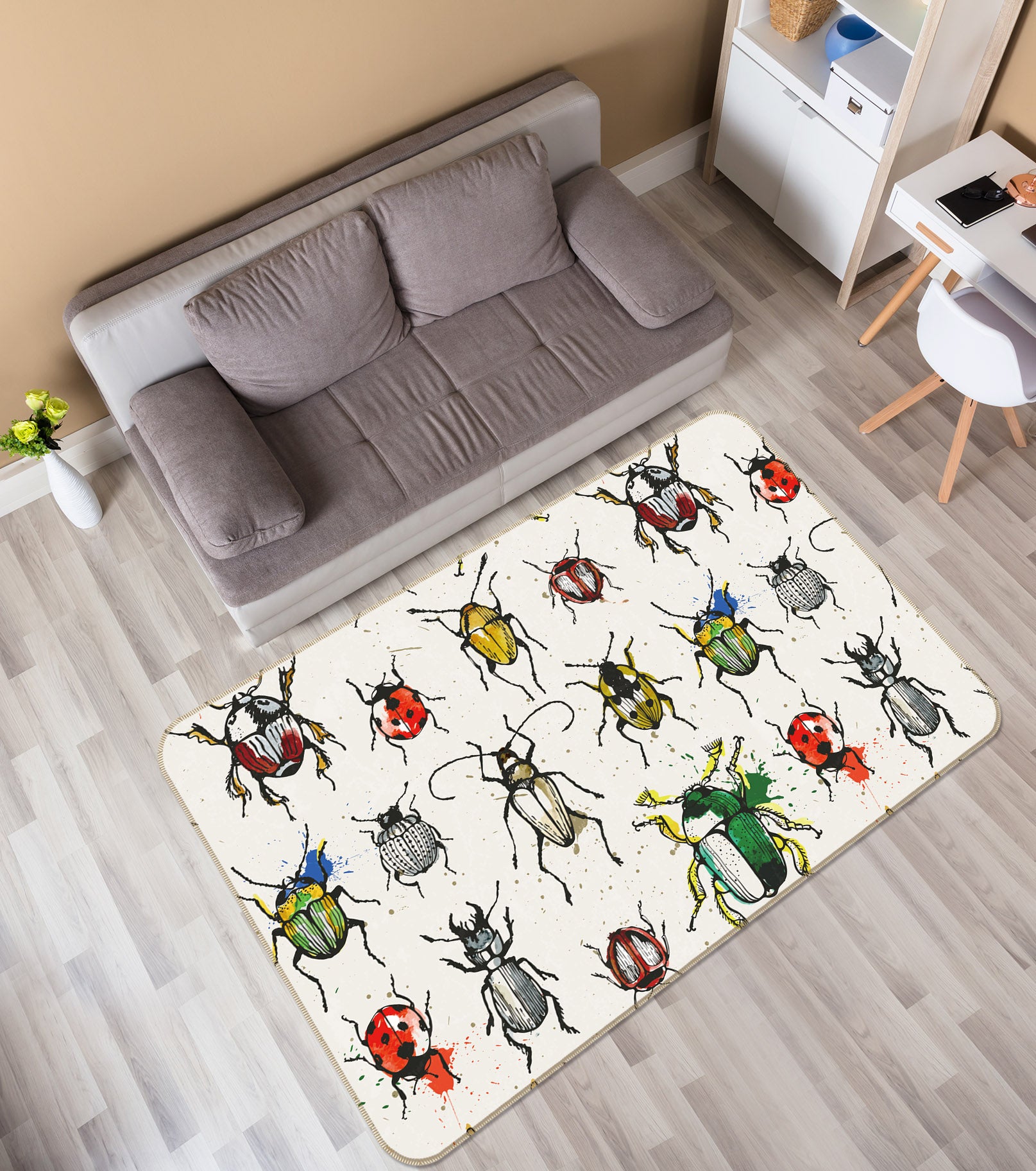 3D Insect 35051 Non Slip Rug Mat