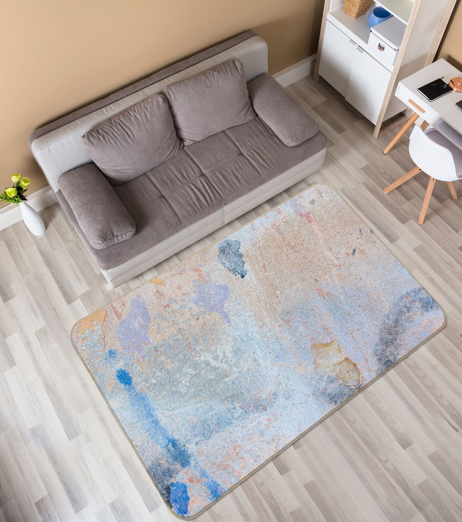 3D Texture Pattern 31080 Non Slip Rug Mat