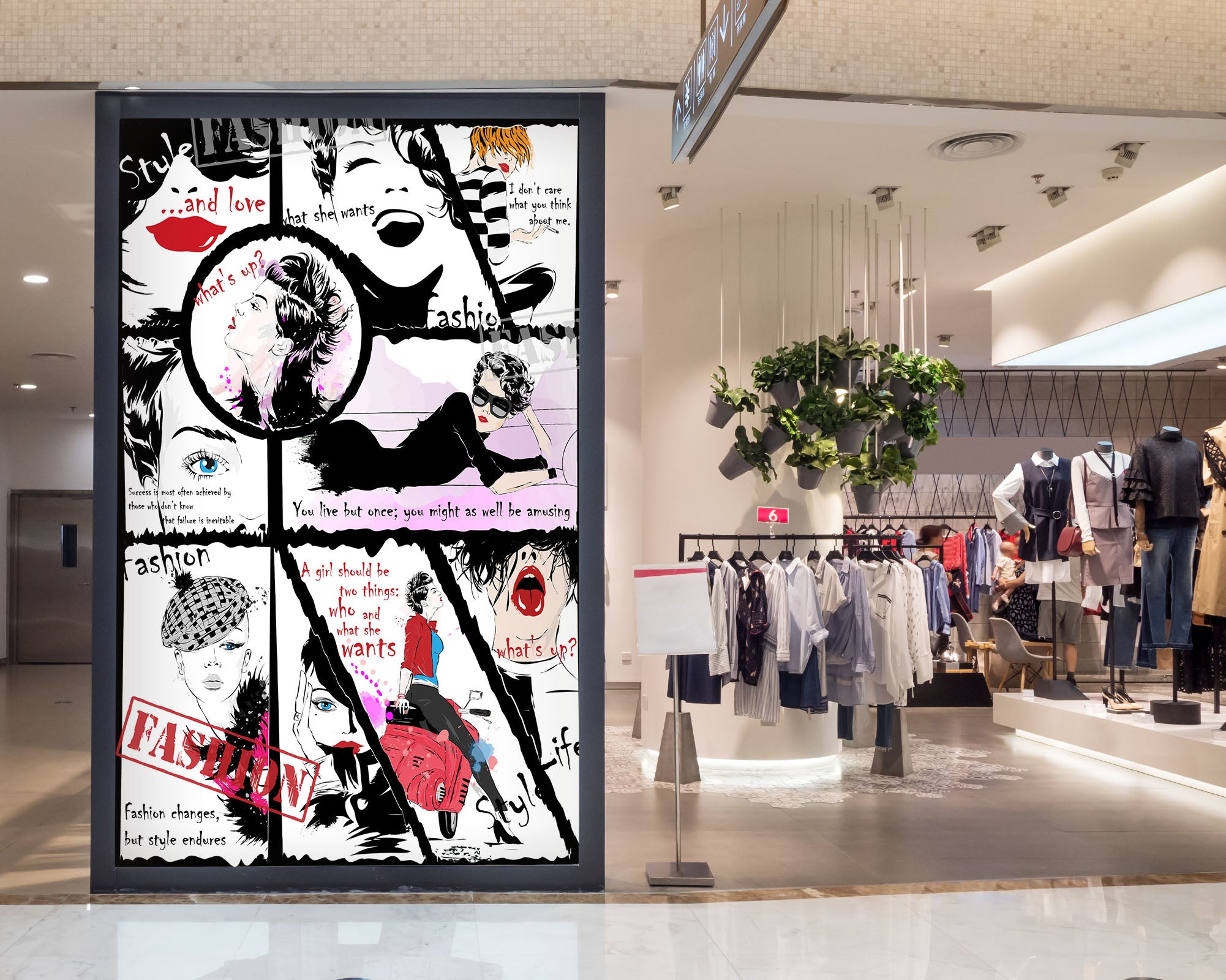 3D Painted Poster 005 Wall Murals