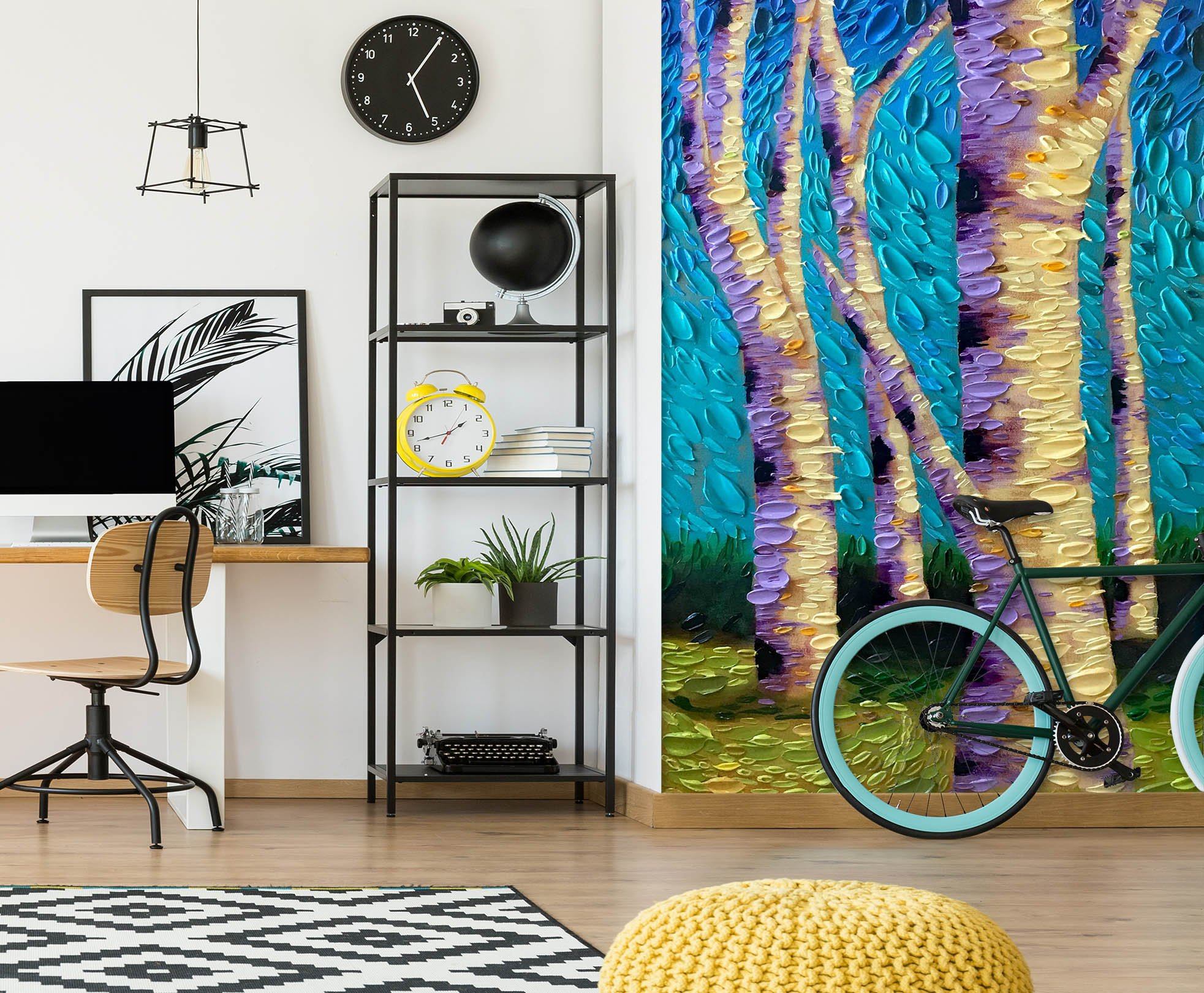 3D Abstract Tree 1399 Dena Tollefson Wall Mural Wall Murals Wallpaper AJ Wallpaper 2 