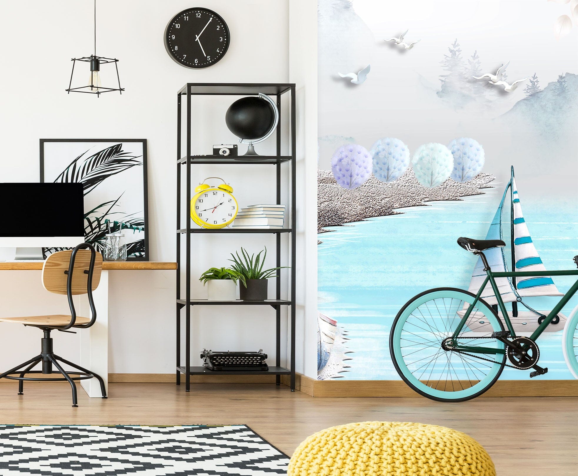 3D Sea Sailing 1825 Wall Murals Wallpaper AJ Wallpaper 2 