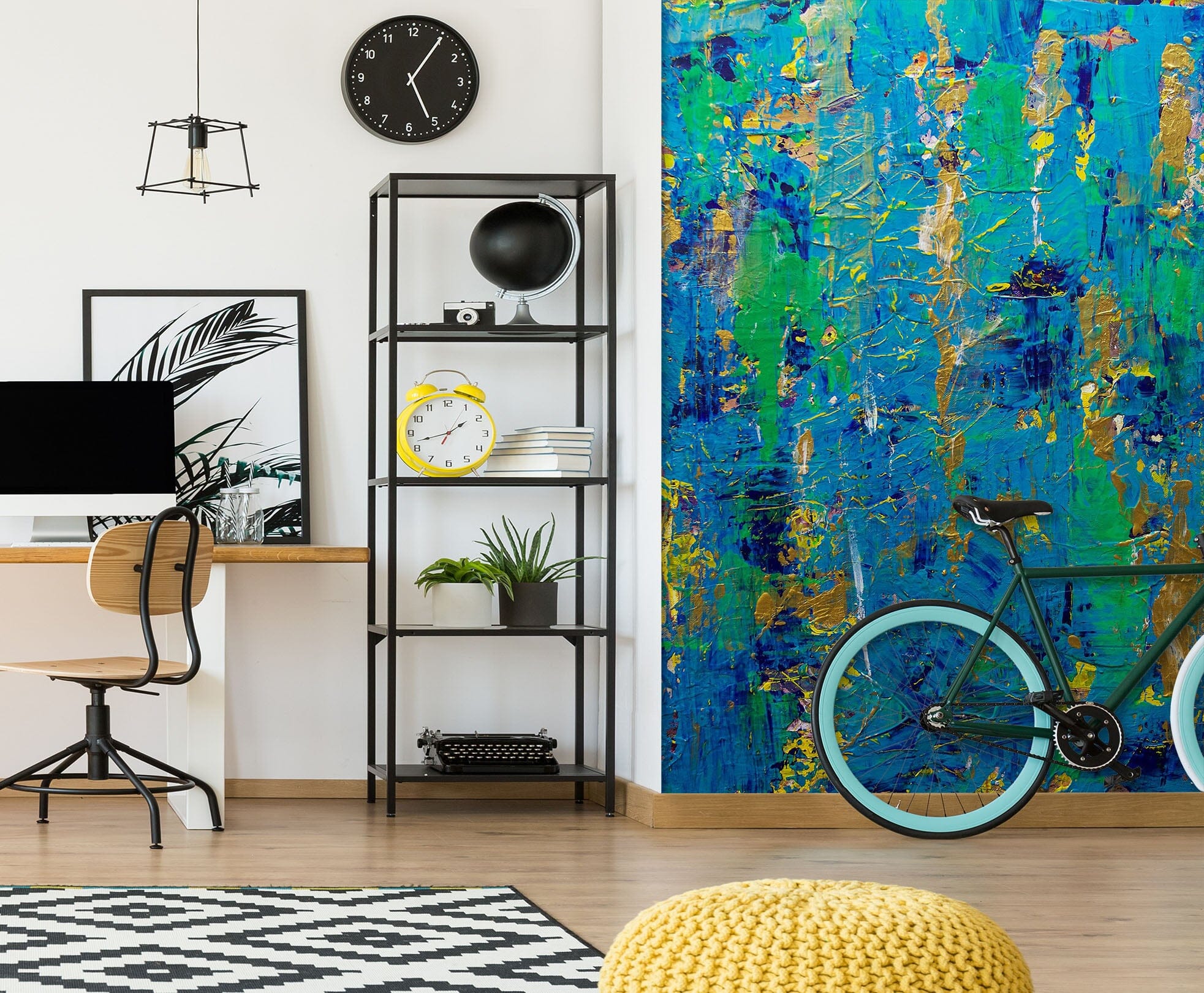 3D Blue Art 270 Allan P. Friedlander Wall Mural Wall Murals Wallpaper AJ Wallpaper 2 