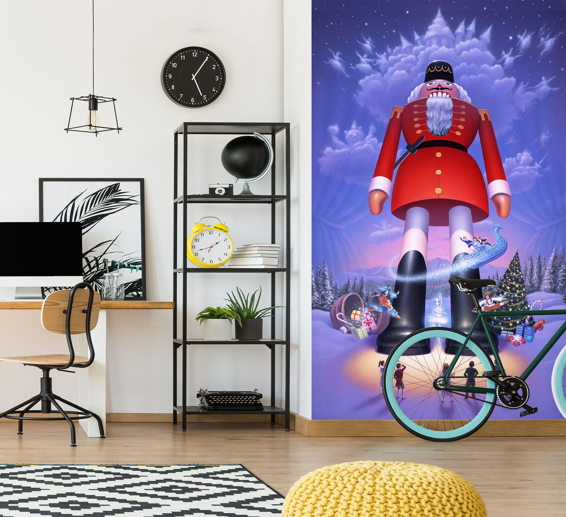 3D Nutcracker 85043 Jerry LoFaro Wall Mural Wall Murals