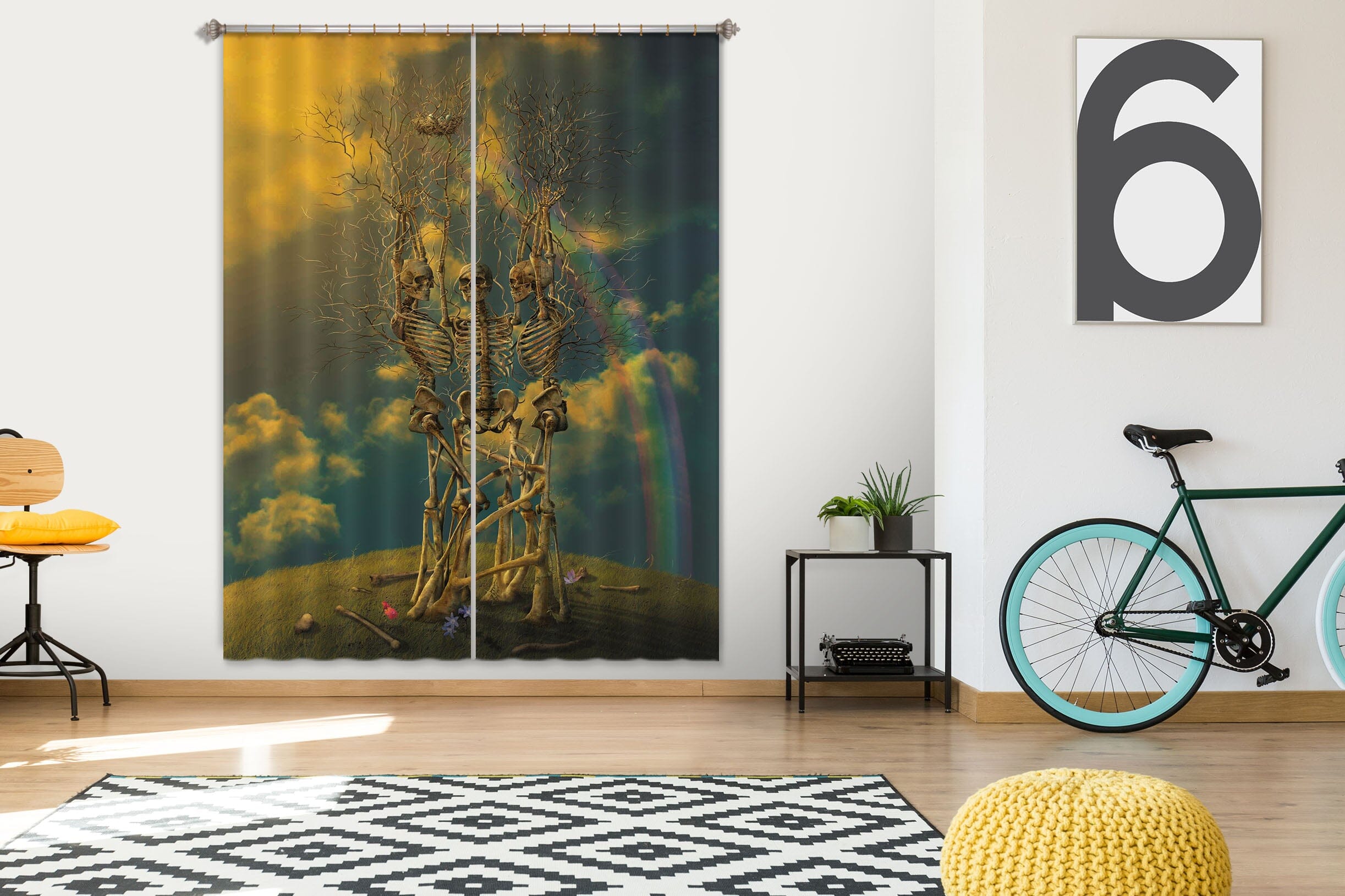 3D Life Cycle 048 Vincent Hie Curtain Curtains Drapes Curtains AJ Creativity Home 