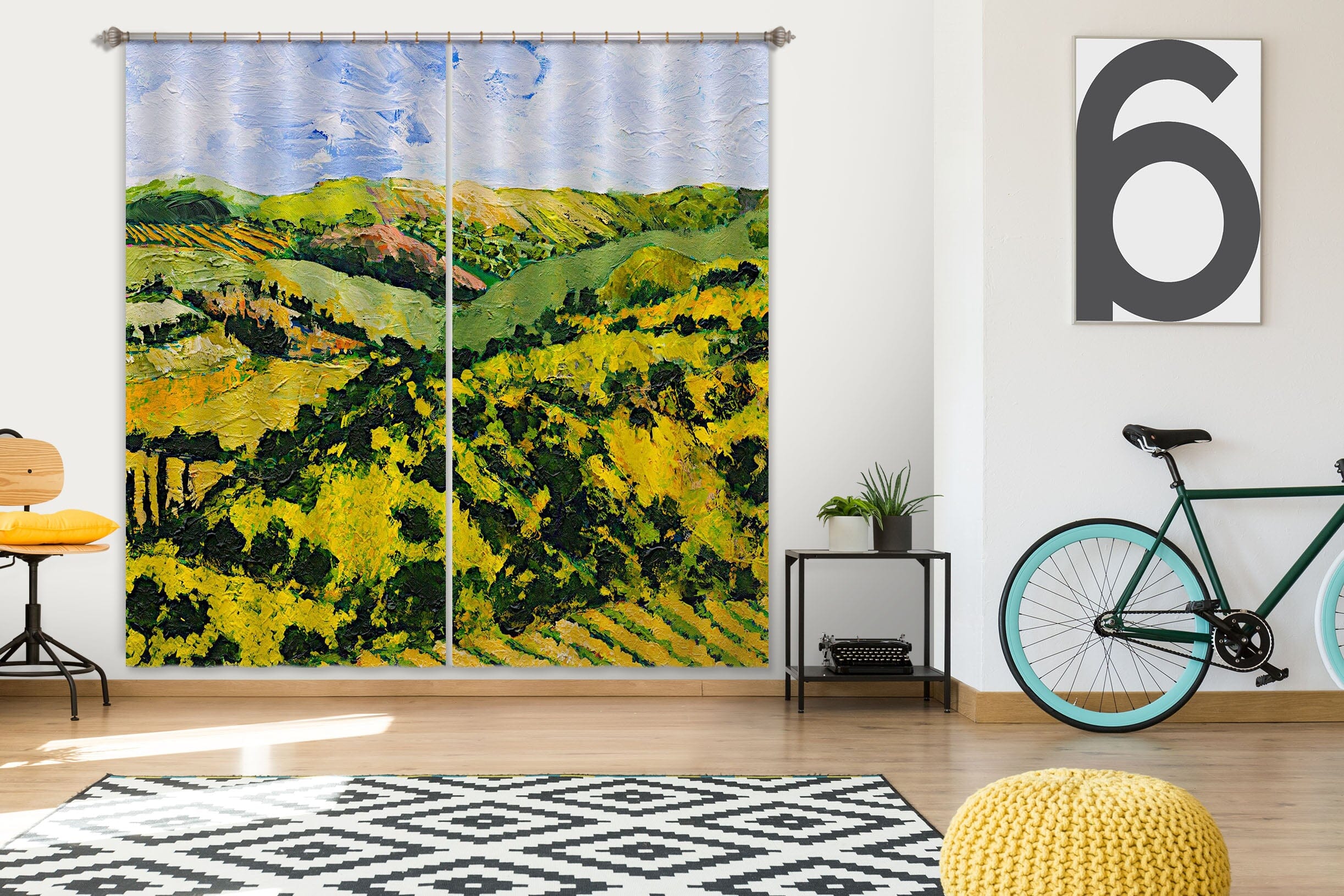 3D Deep Valley 183 Allan P. Friedlander Curtain Curtains Drapes Curtains AJ Creativity Home 