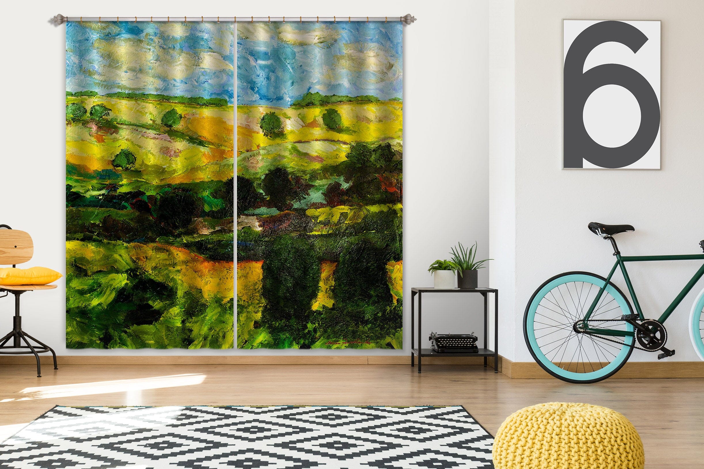 3D Picturesque 195 Allan P. Friedlander Curtain Curtains Drapes Curtains AJ Creativity Home 