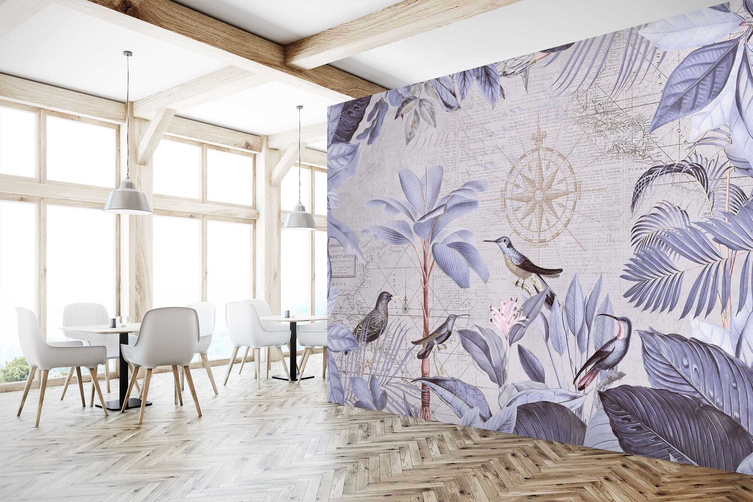 3D Bird Singing 1021 Andrea haase Wall Mural Wall Murals Wallpaper AJ Wallpaper 2 
