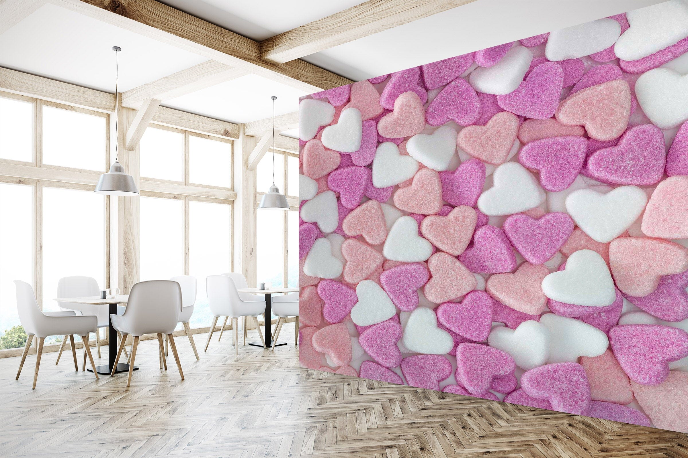 3D Heart Candy 1431 Assaf Frank Wall Mural Wall Murals Wallpaper AJ Wallpaper 2 