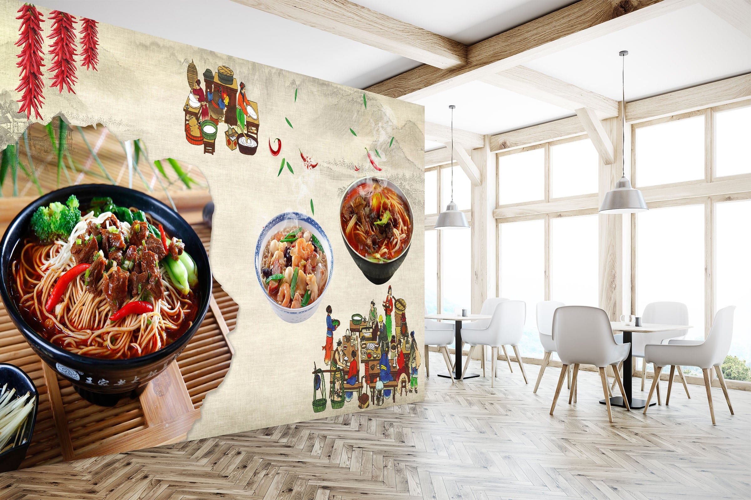 3D Good Food 3008 Wall Murals Wallpaper AJ Wallpaper 2 
