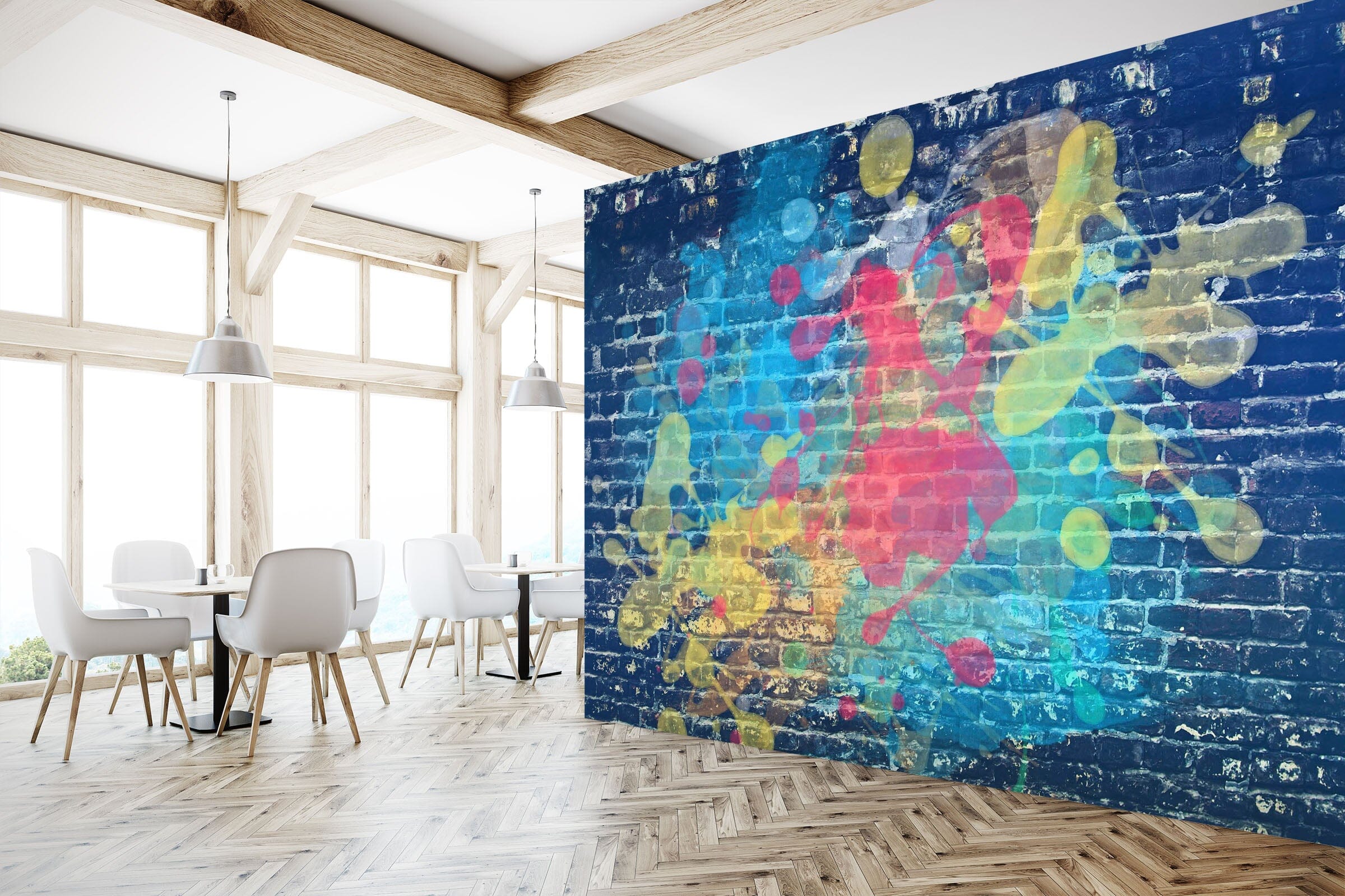 3D Color City Wall 1919 Wall Murals Wallpaper AJ Wallpaper 2 