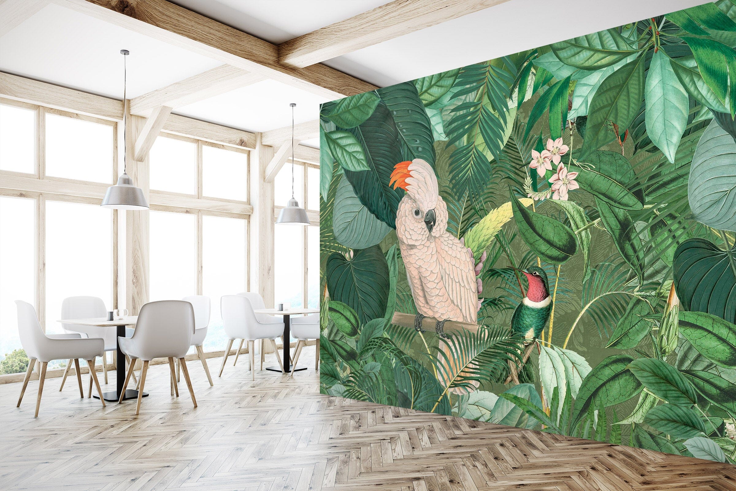 3D Jungle Friends 1418 Andrea haase Wall Mural Wall Murals Wallpaper AJ Wallpaper 2 