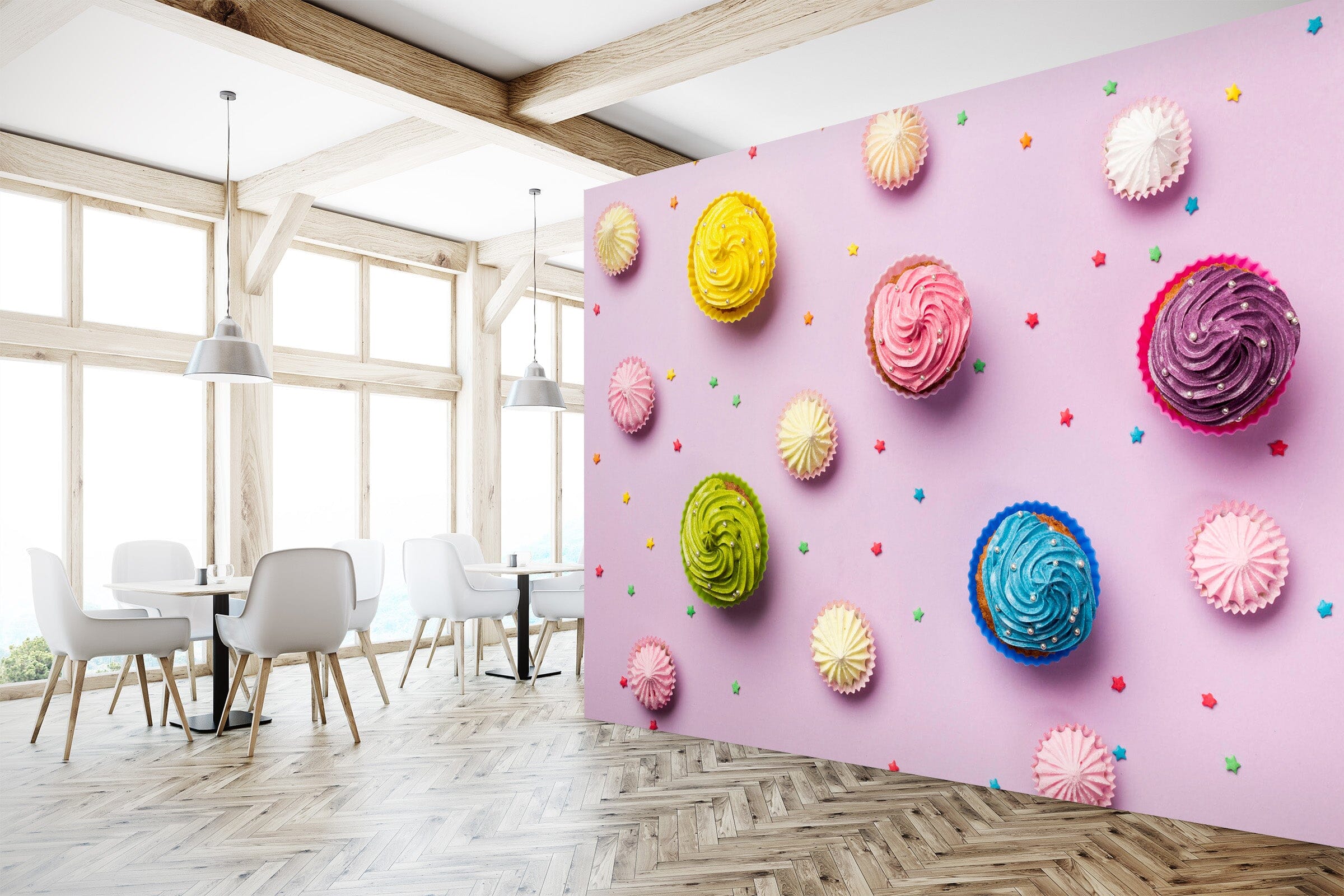 3D Delicious Donuts 1443 Wall Murals Wallpaper AJ Wallpaper 2 