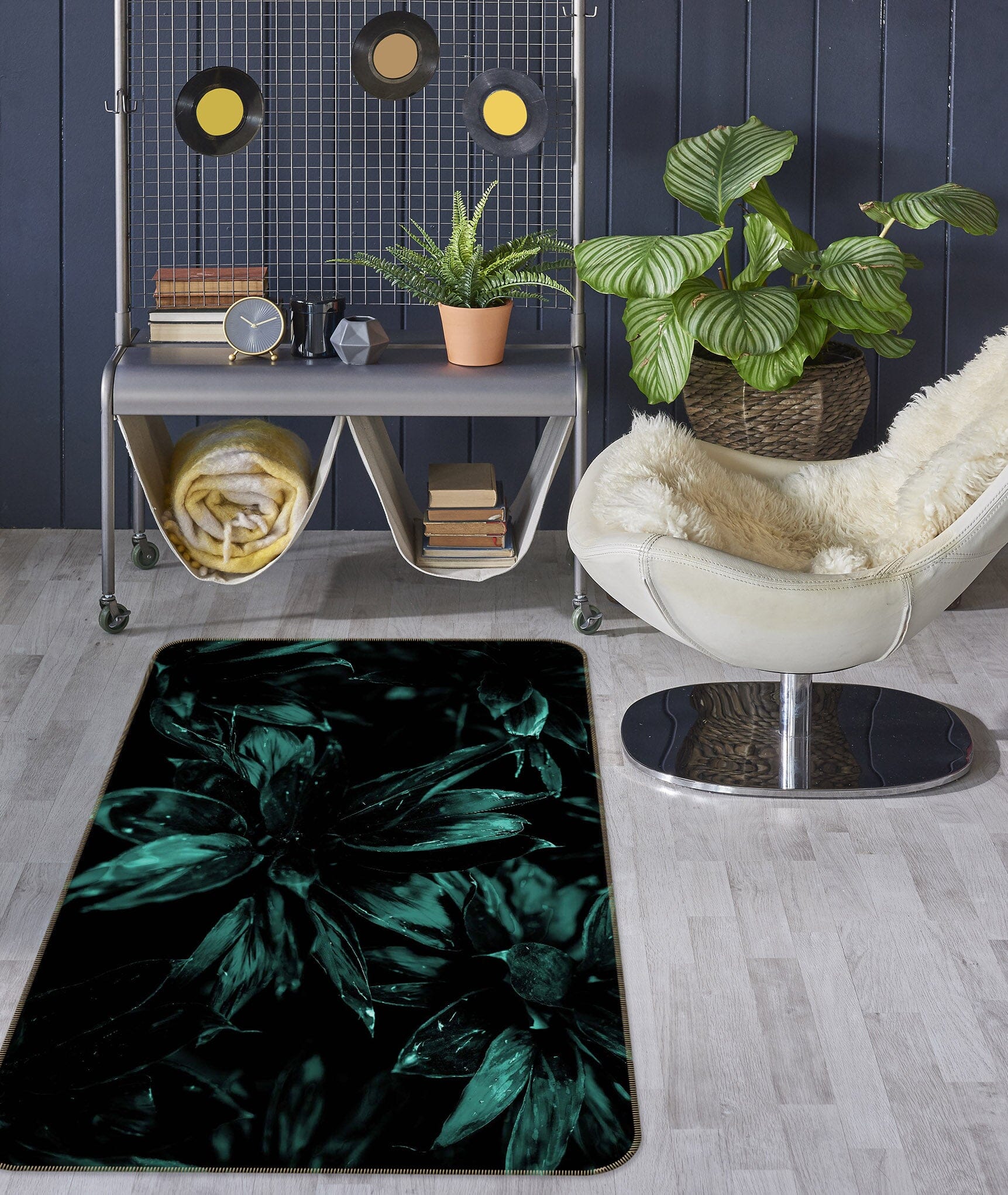 3D Leaf Forest 1142 Boris Draschoff Rug Non Slip Rug Mat Mat AJ Creativity Home 