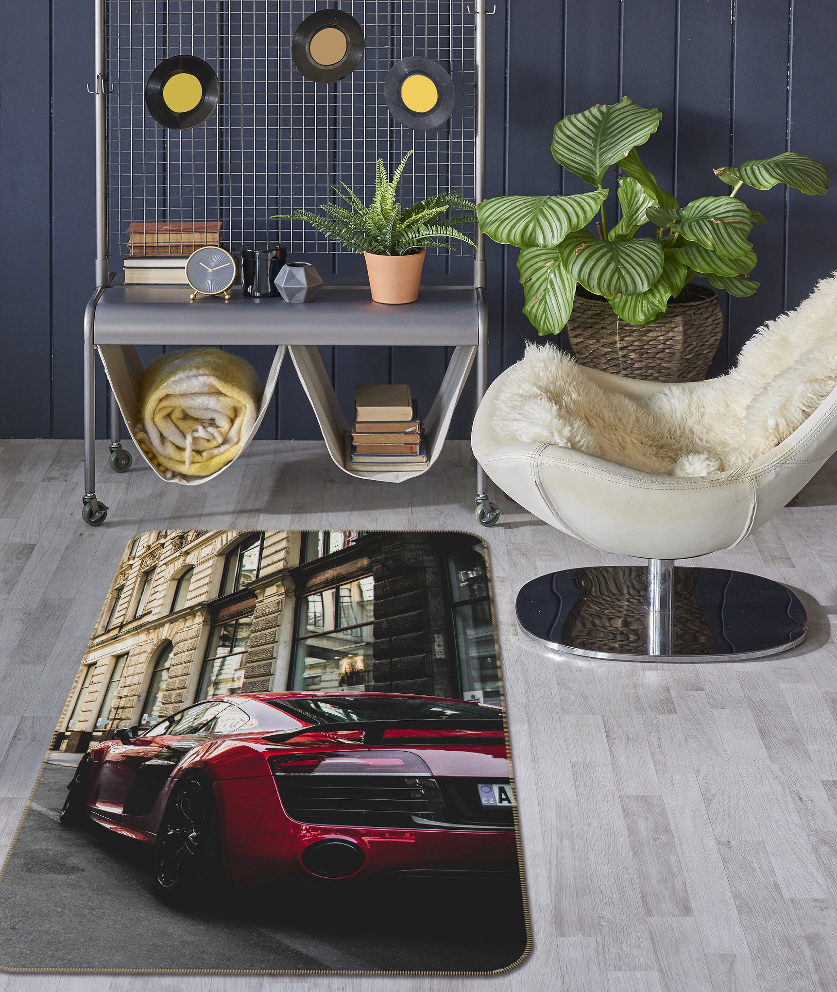 3D Street Car 42125 Vehicle Non Slip Rug Mat