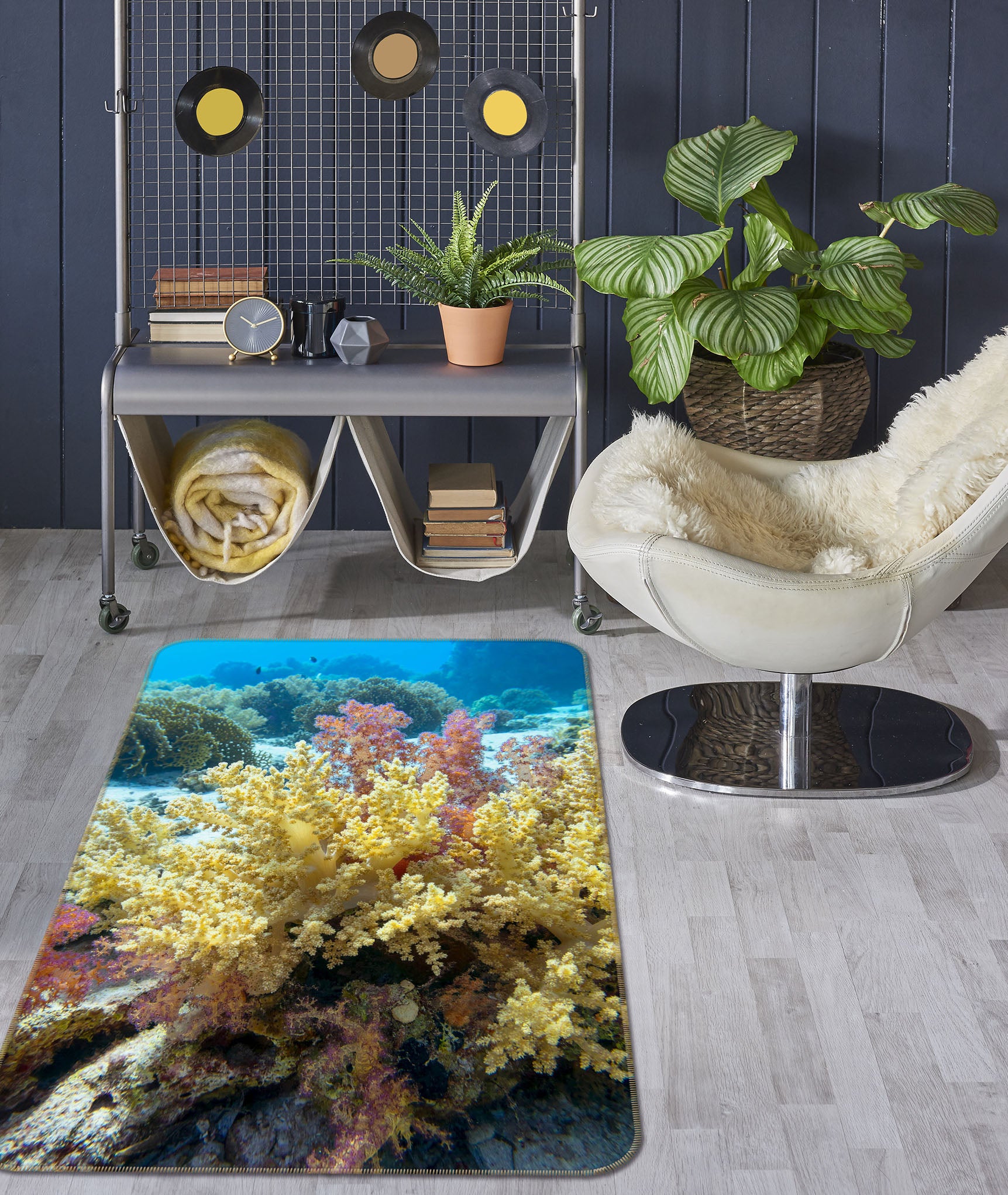 3D Coral 26203 Non Slip Rug Mat