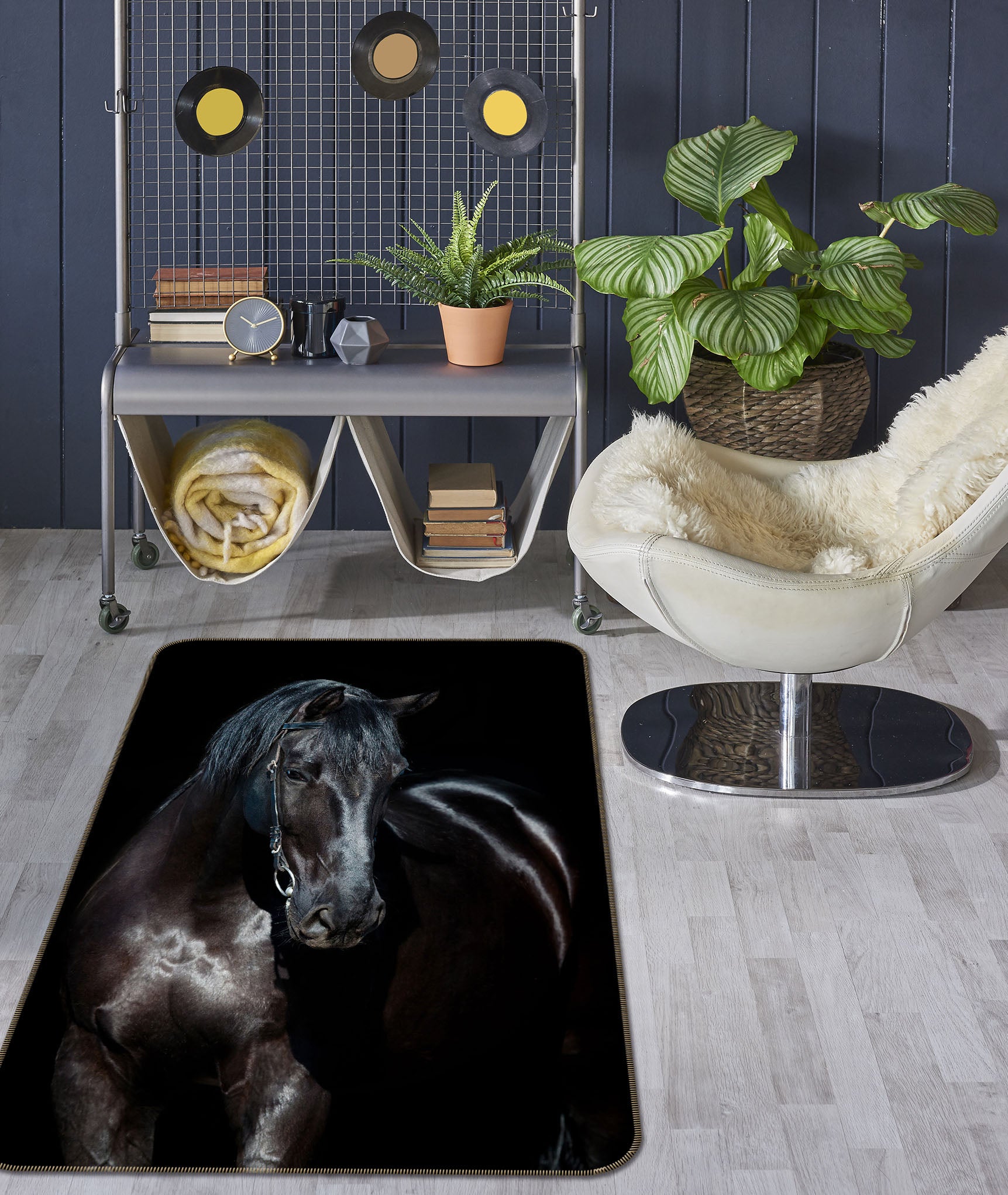 3D Horse 38185 Animal Non Slip Rug Mat