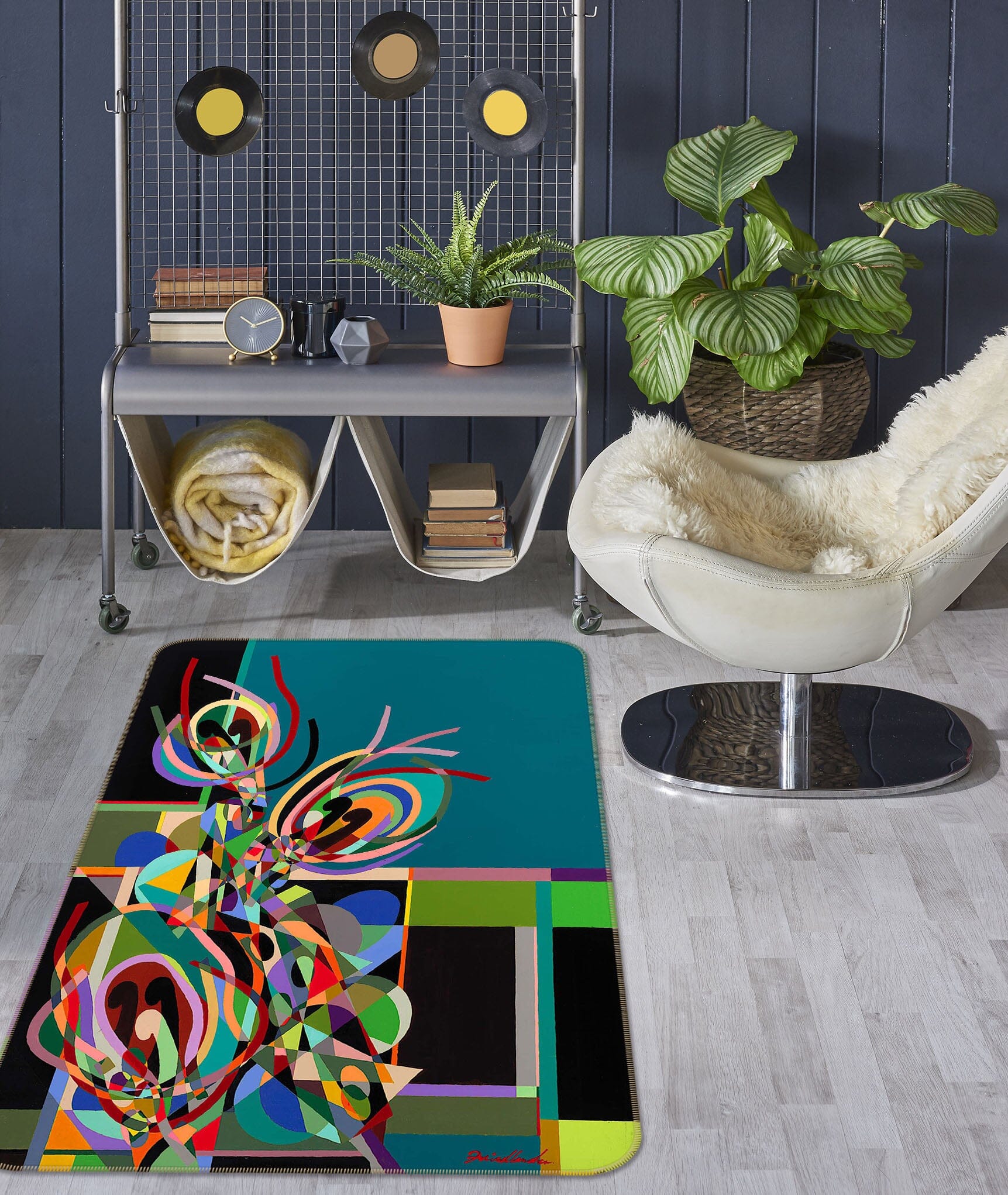 3D Color Pattern 3008 Allan P. Friedlander Rug Non Slip Rug Mat Mat AJ Creativity Home 