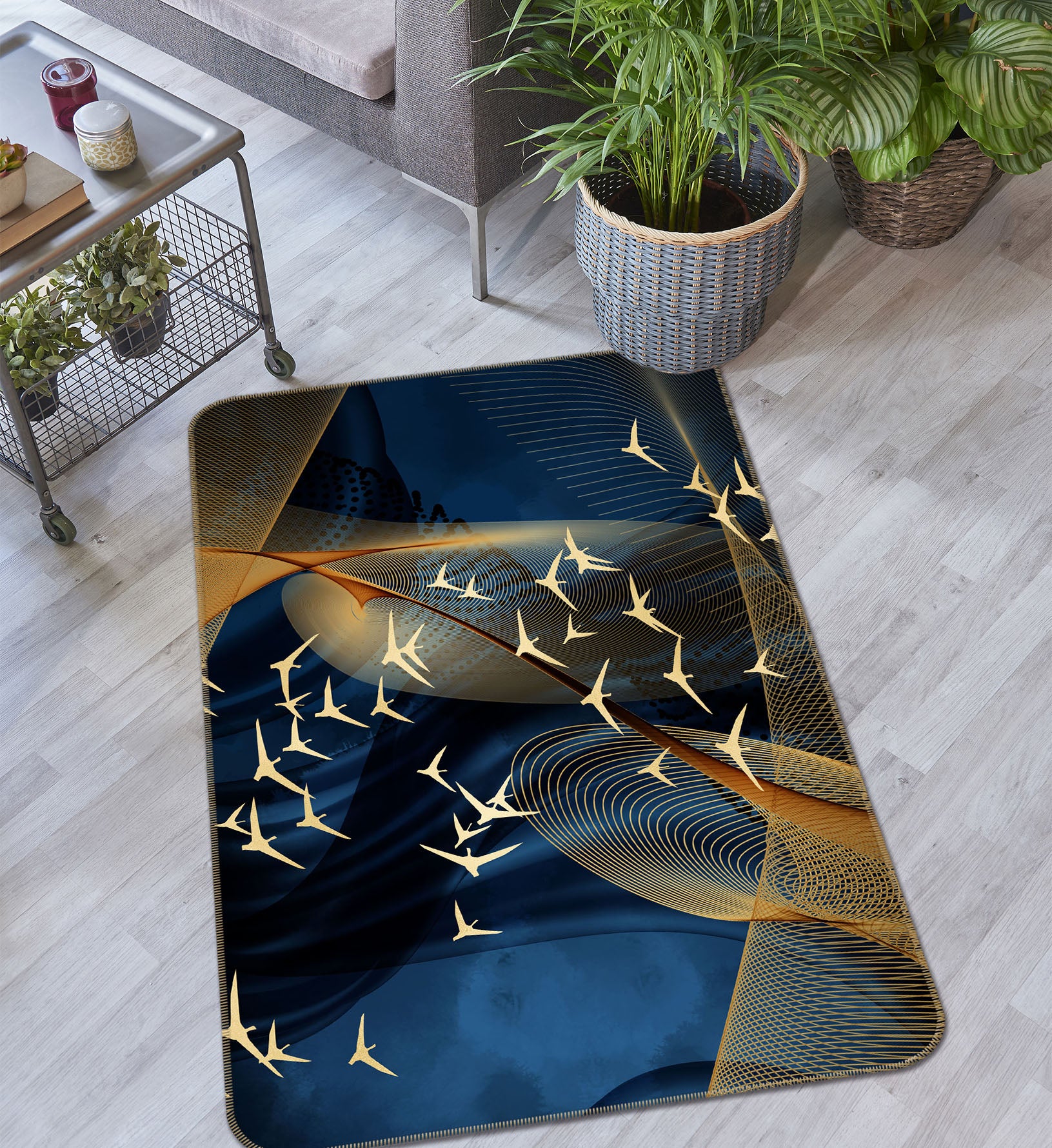 3D Bird 27145 Non Slip Rug Mat