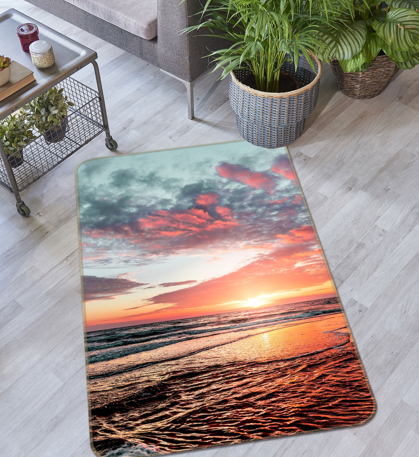 3D Seaside 27150 Non Slip Rug Mat