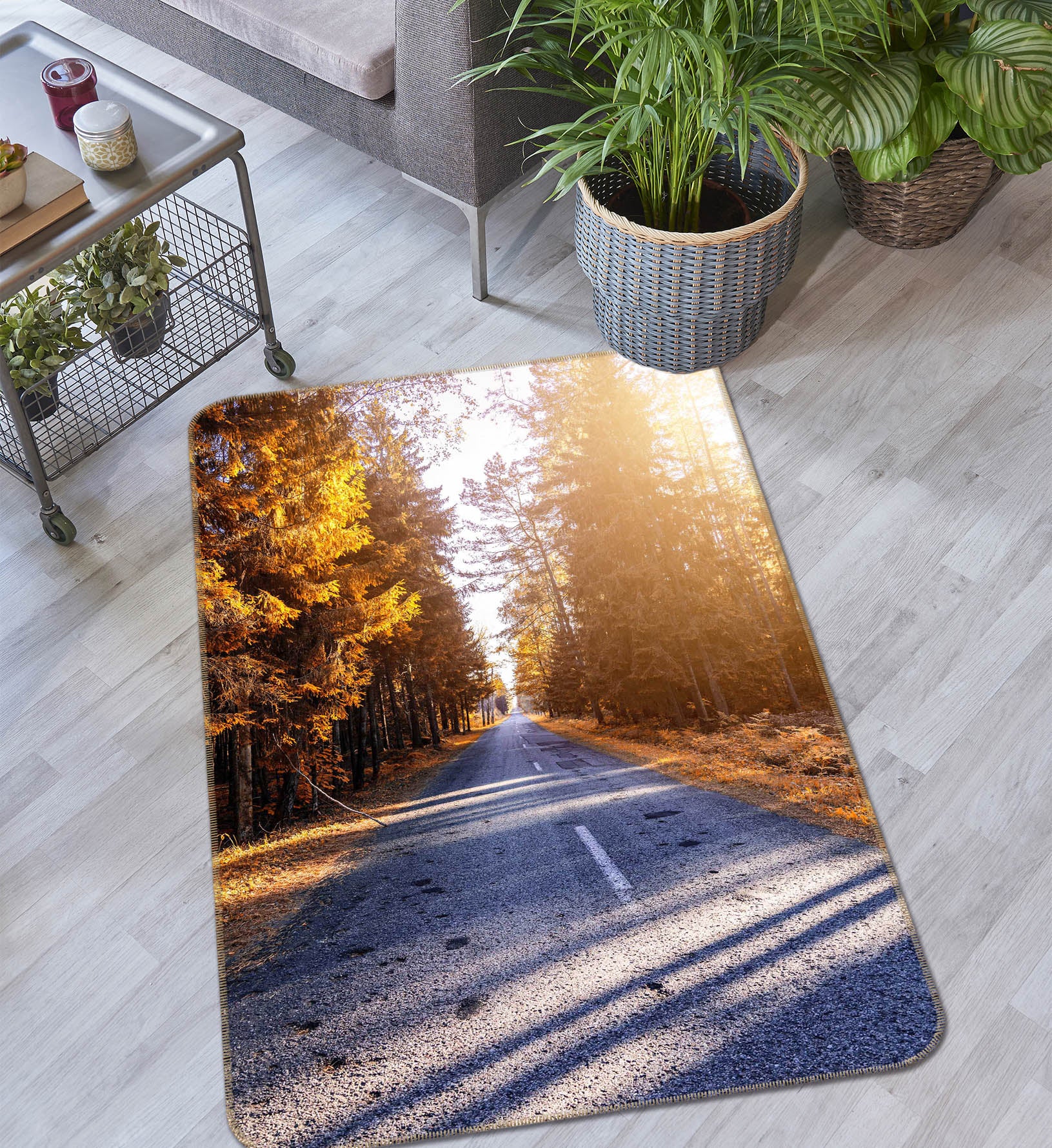 3D Tree Street 65163 Non Slip Rug Mat