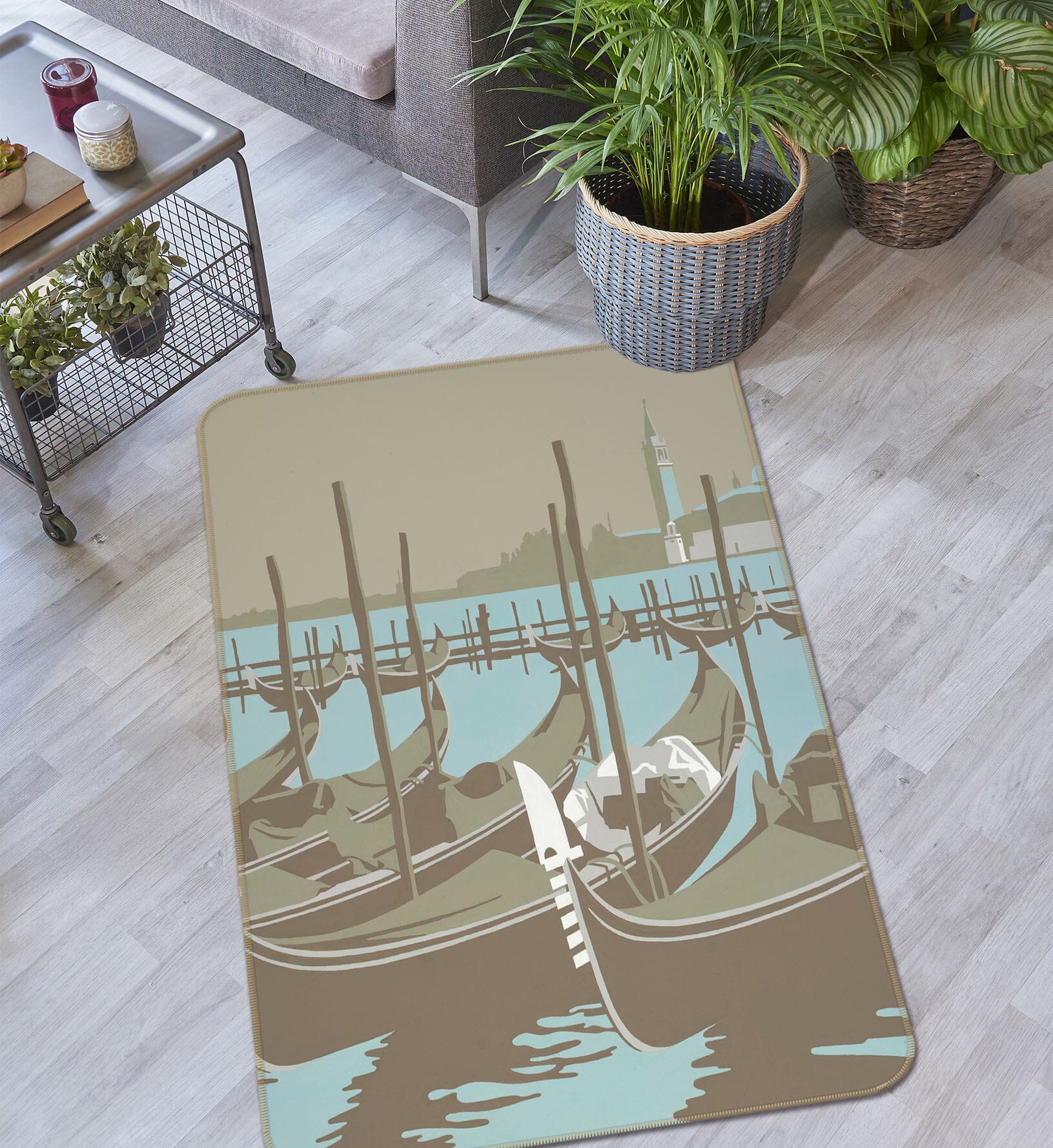 3D Venice 1162 Steve Read Rug Non Slip Rug Mat Mat AJ Creativity Home 