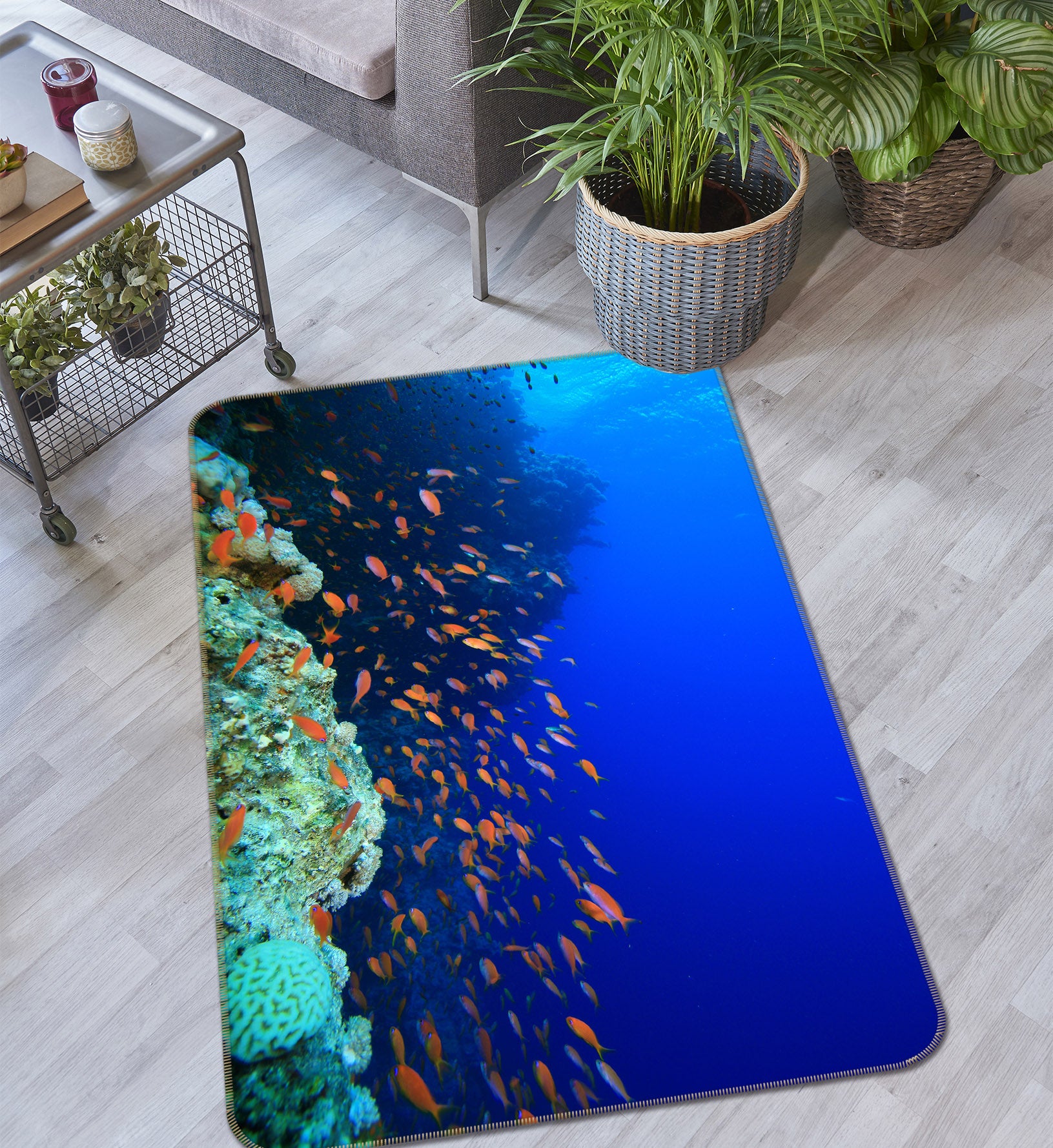 3D Seabed 26004 Non Slip Rug Mat