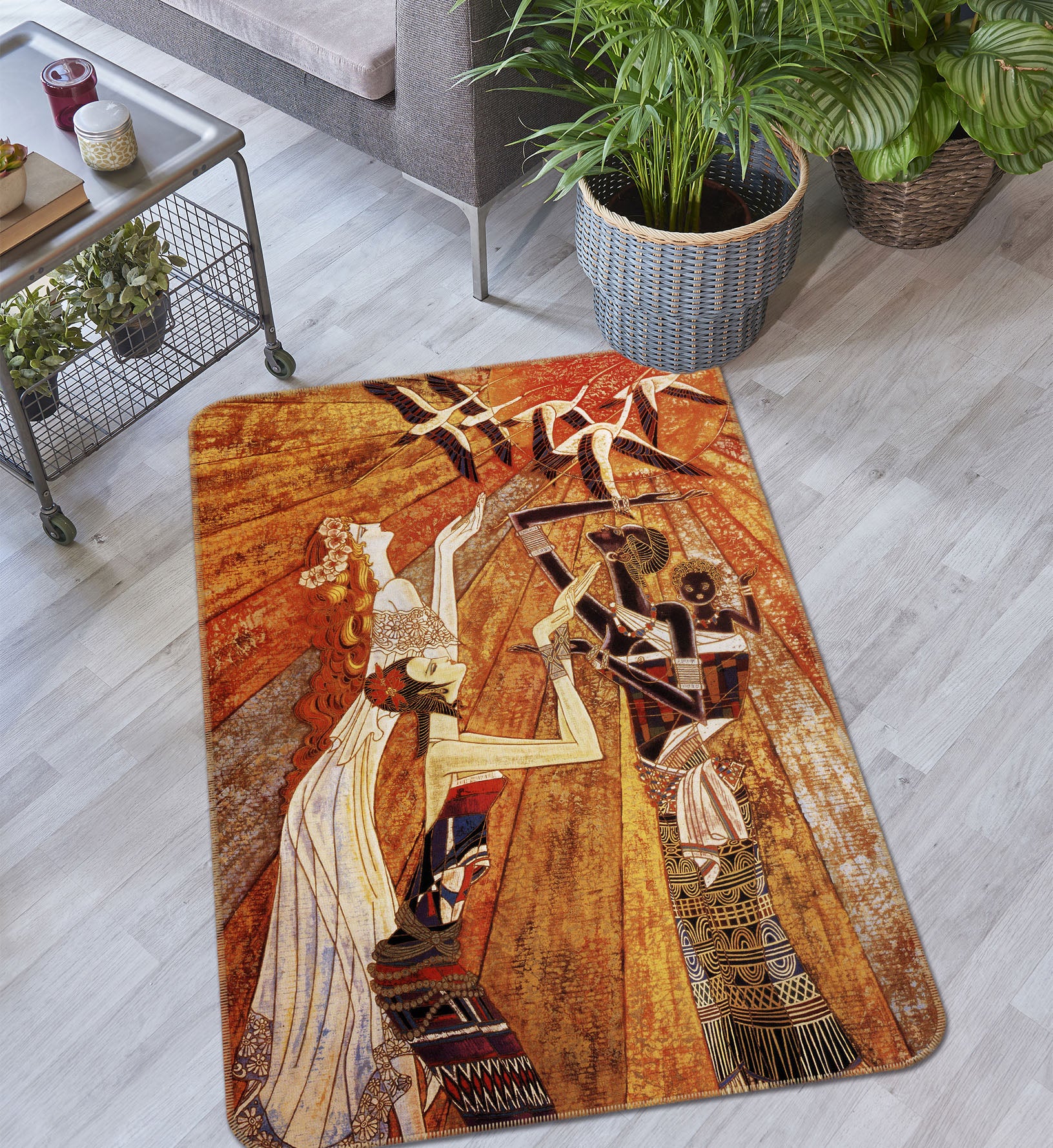 3D Pattern 33217 Non Slip Rug Mat