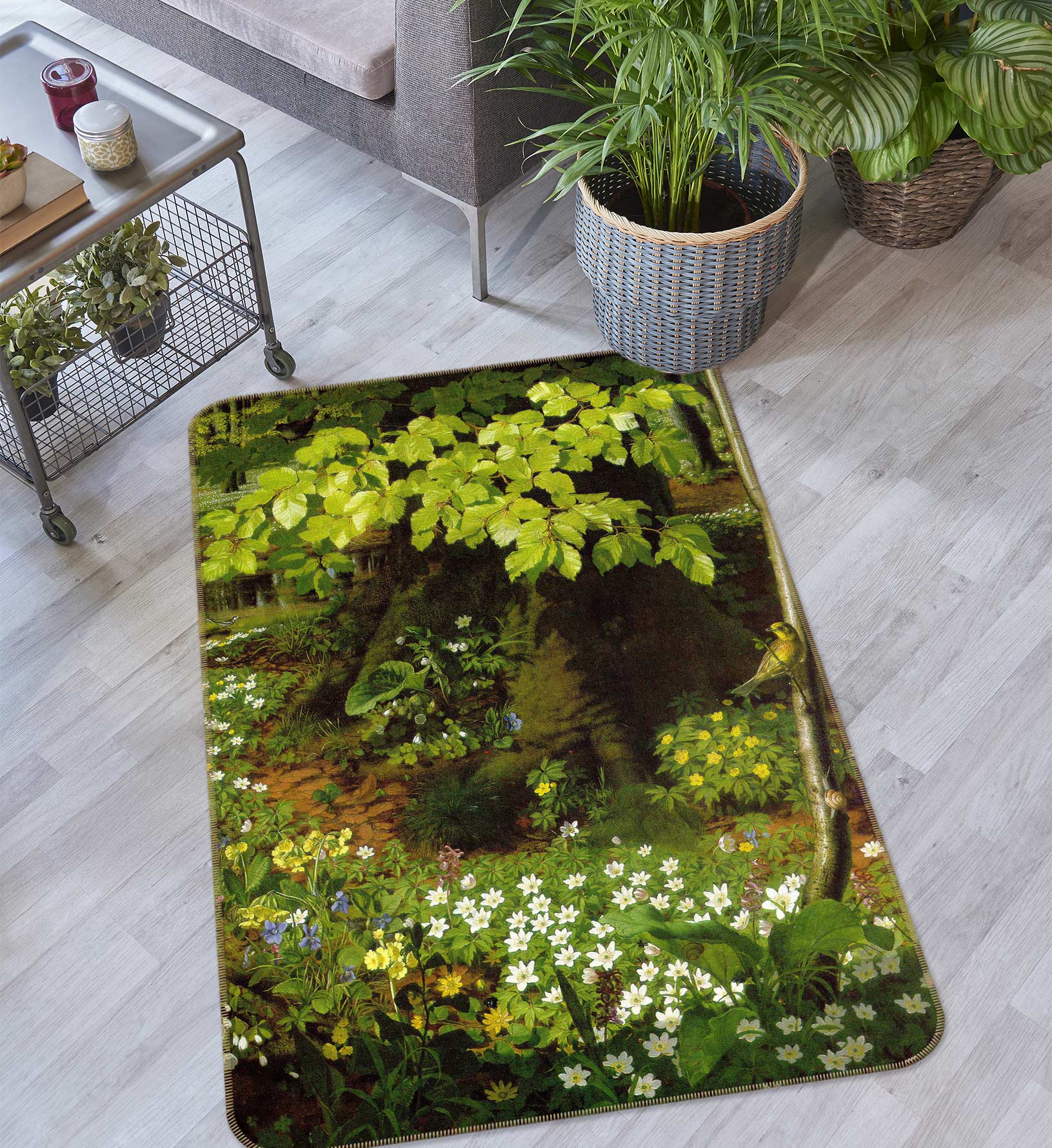 3D Jungle 76209 Non Slip Rug Mat