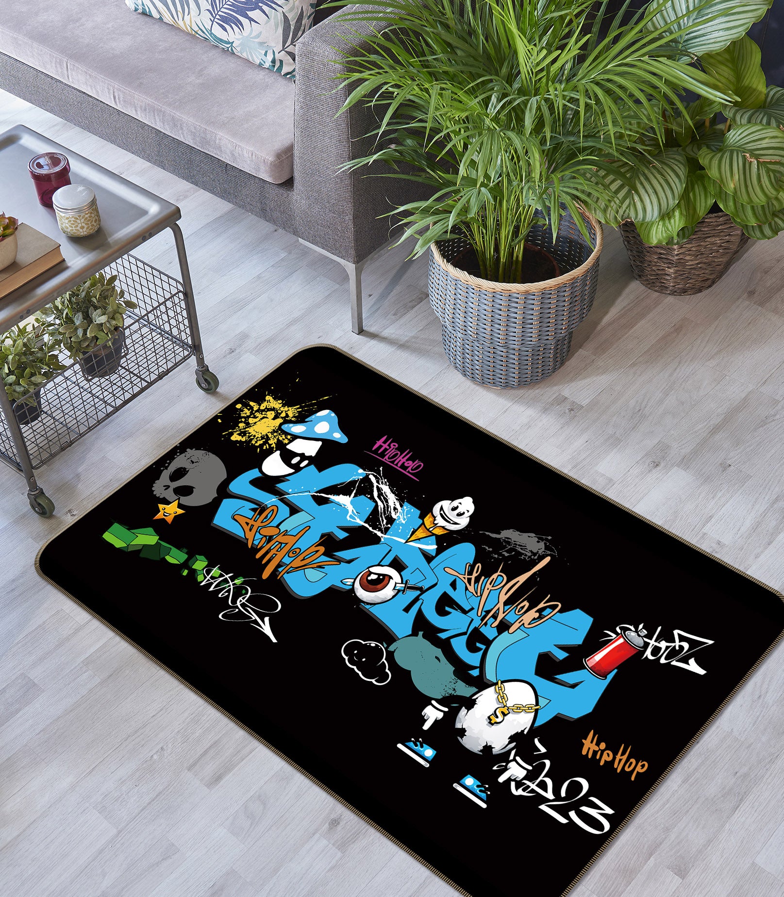 3D Pattern 29115 Non Slip Rug Mat