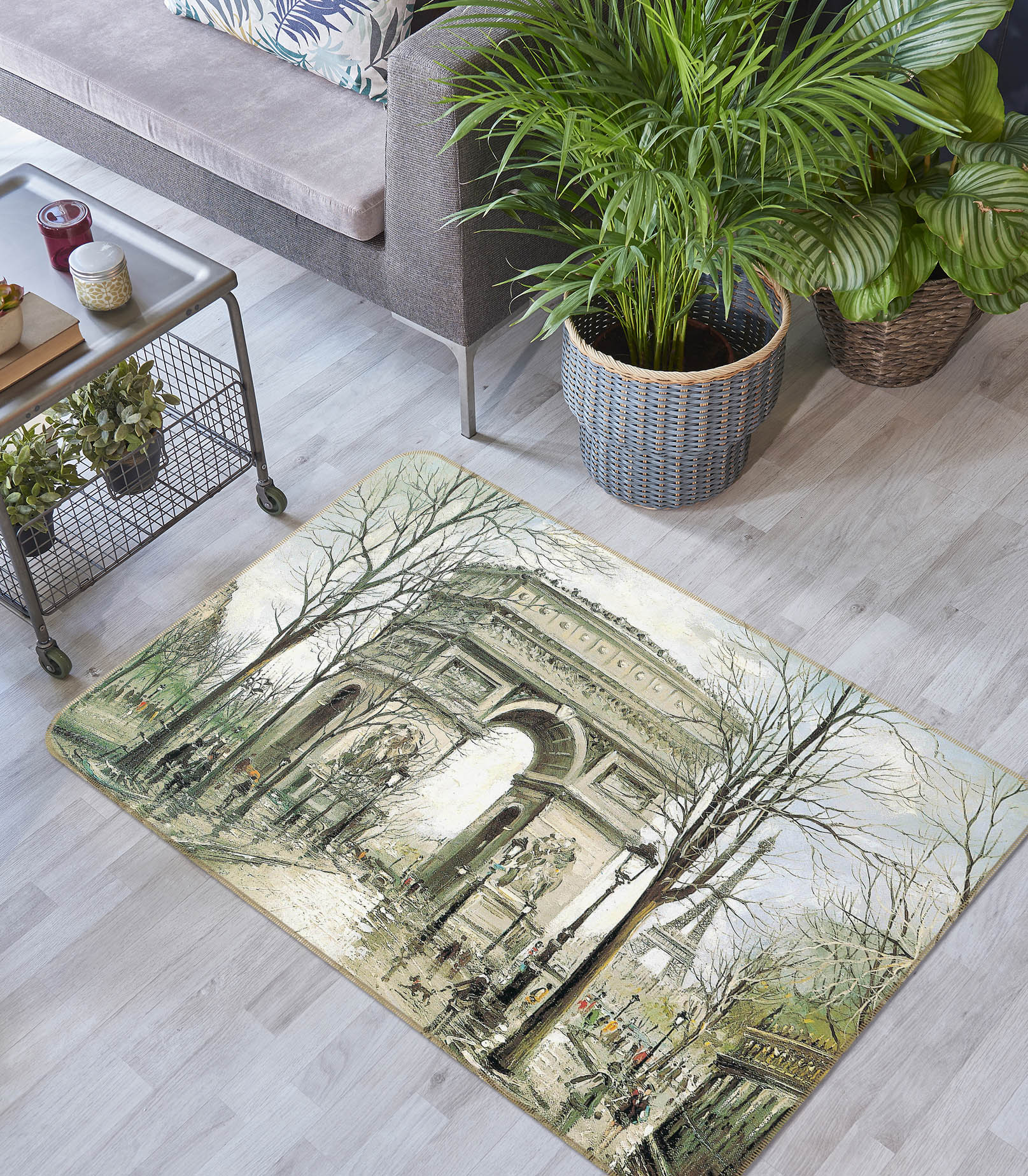 3D Building Door 33163 Non Slip Rug Mat