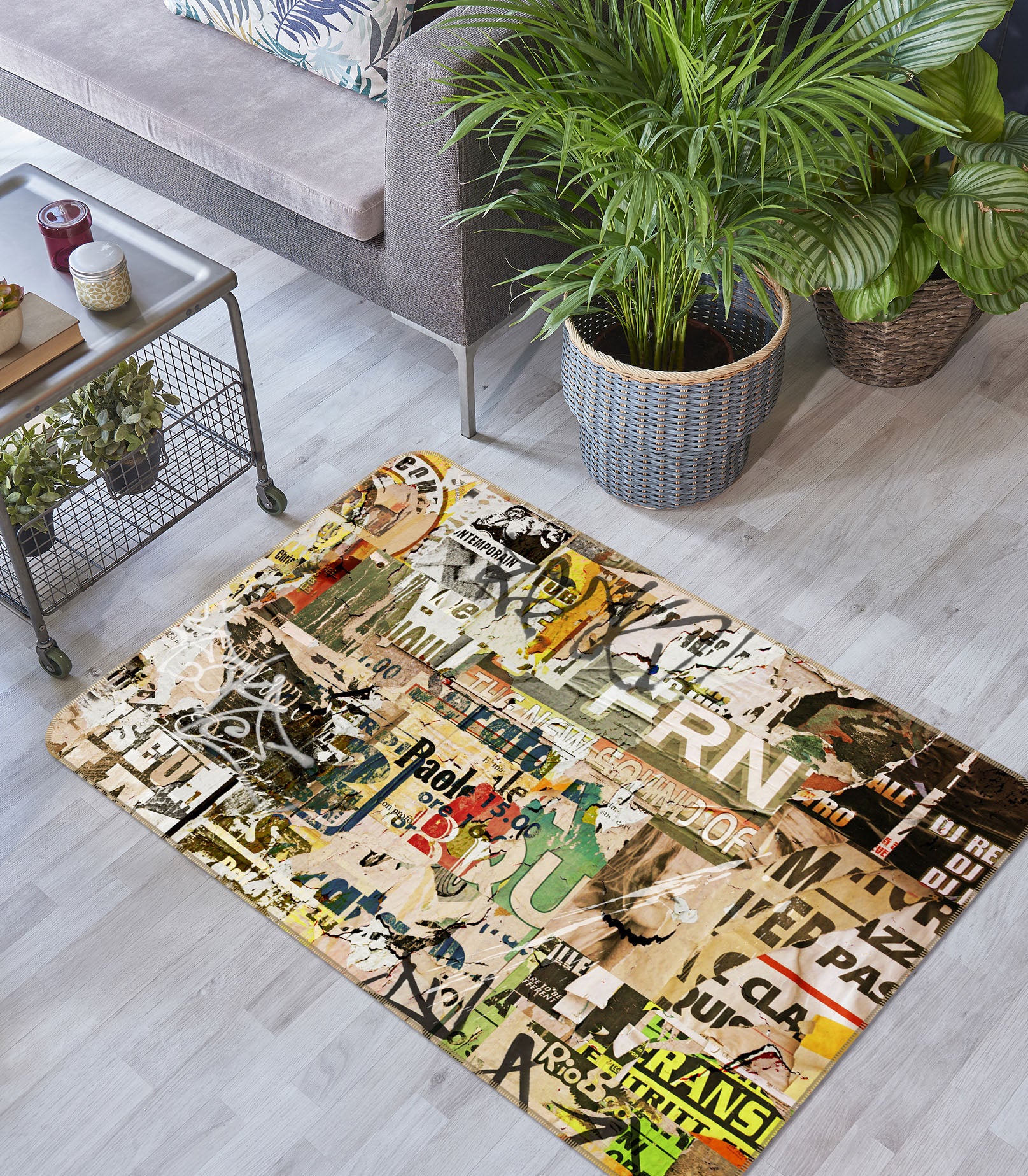 3D Letter 35224 Non Slip Rug Mat
