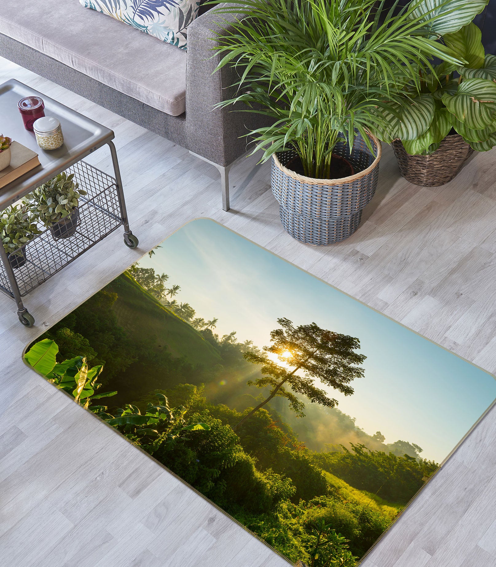 3D Jungle 31093 Non Slip Rug Mat