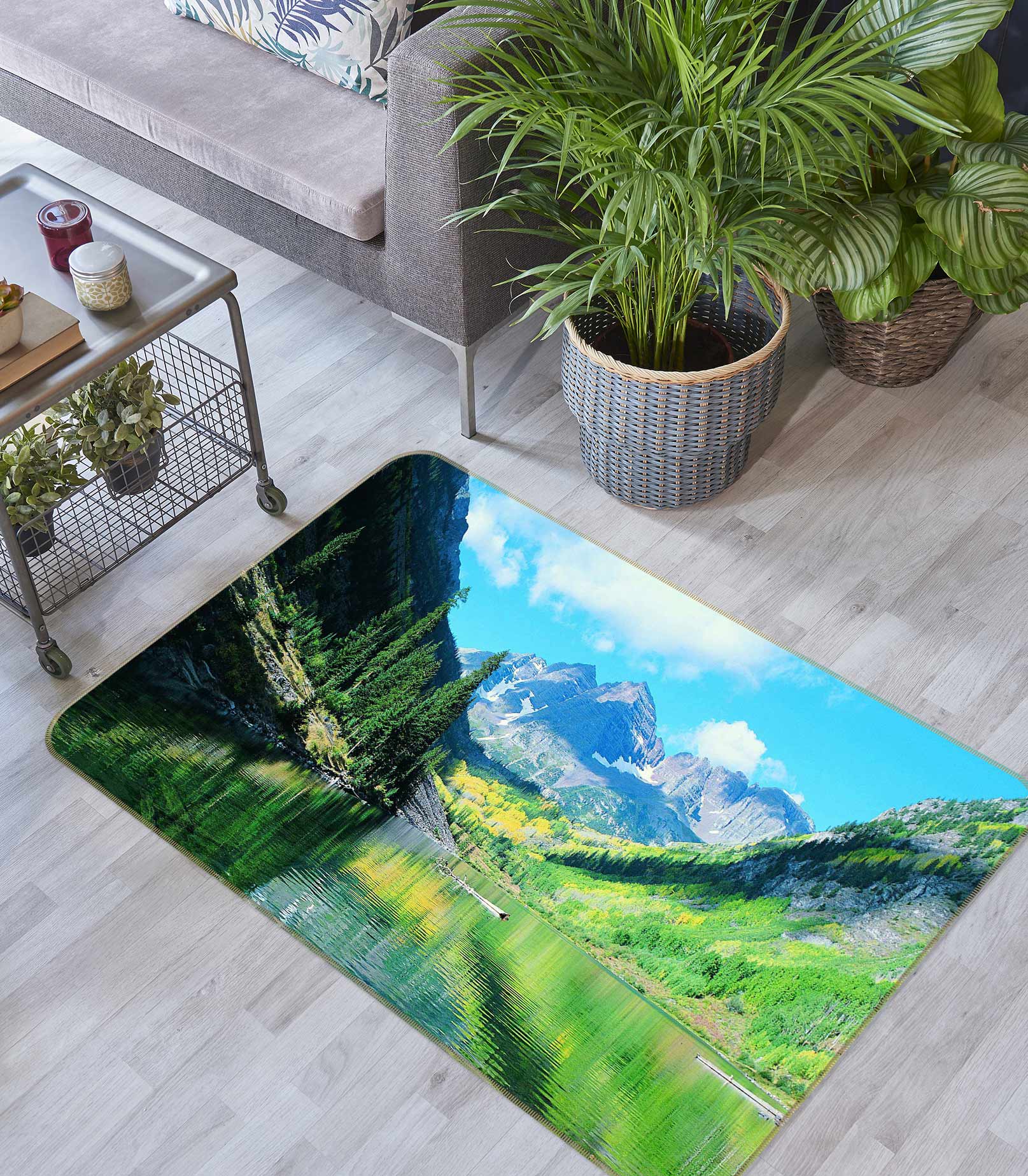 3D Landscape 75274 Non Slip Rug Mat