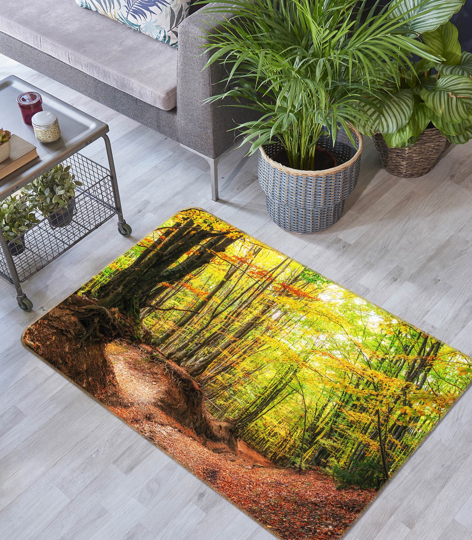 3D Forest 30188 Non Slip Rug Mat